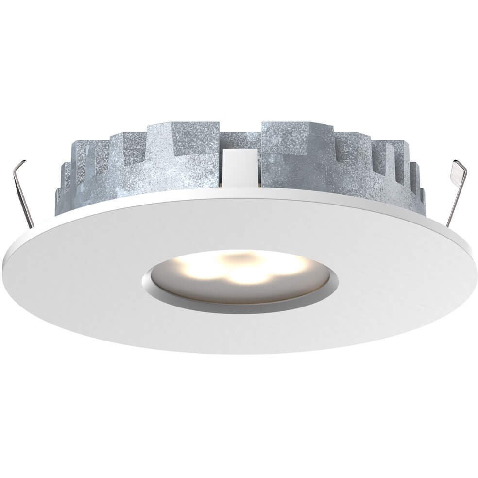 Super Puck Recessed White Puck