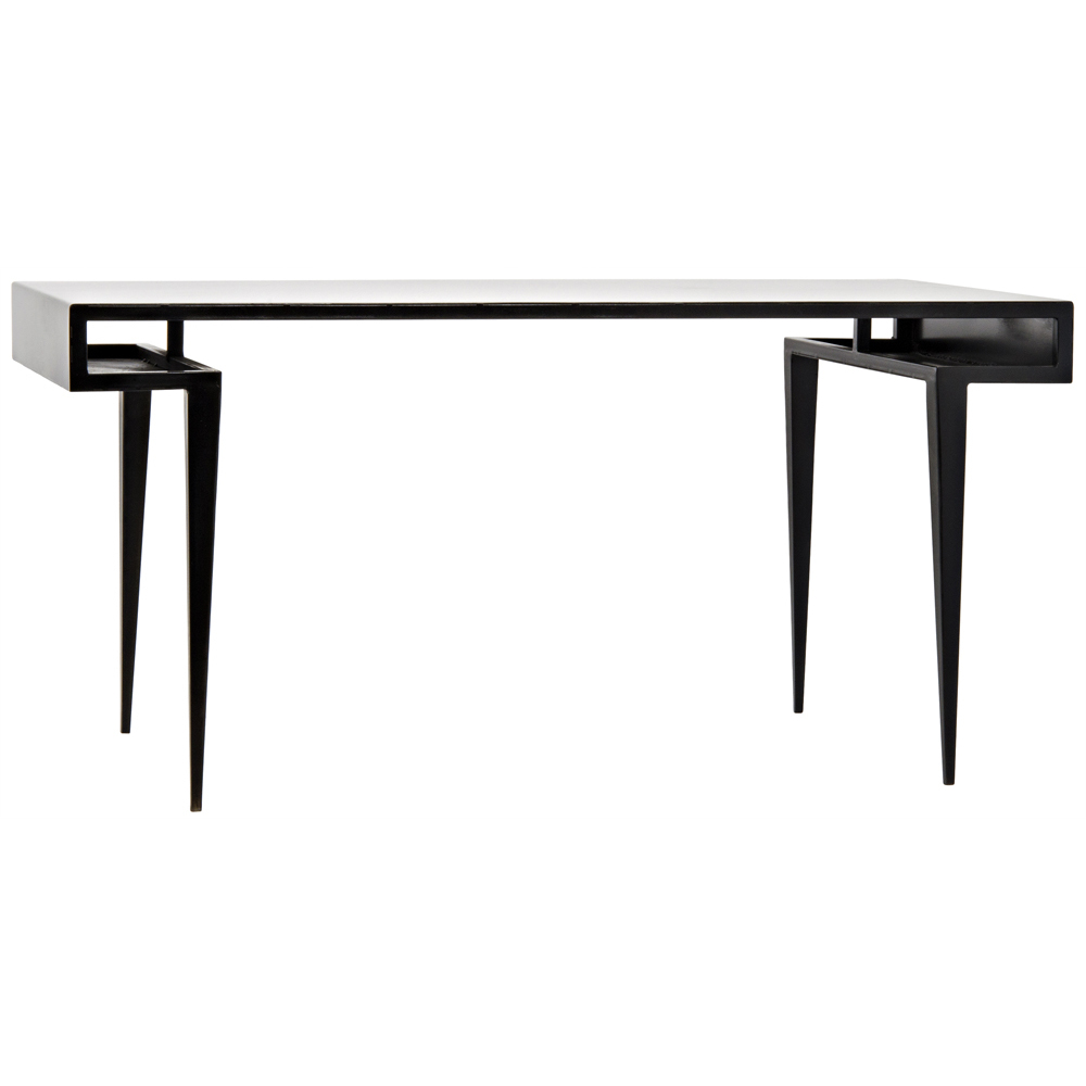 Stiletto 62 X 32 inch Matte Black Desk