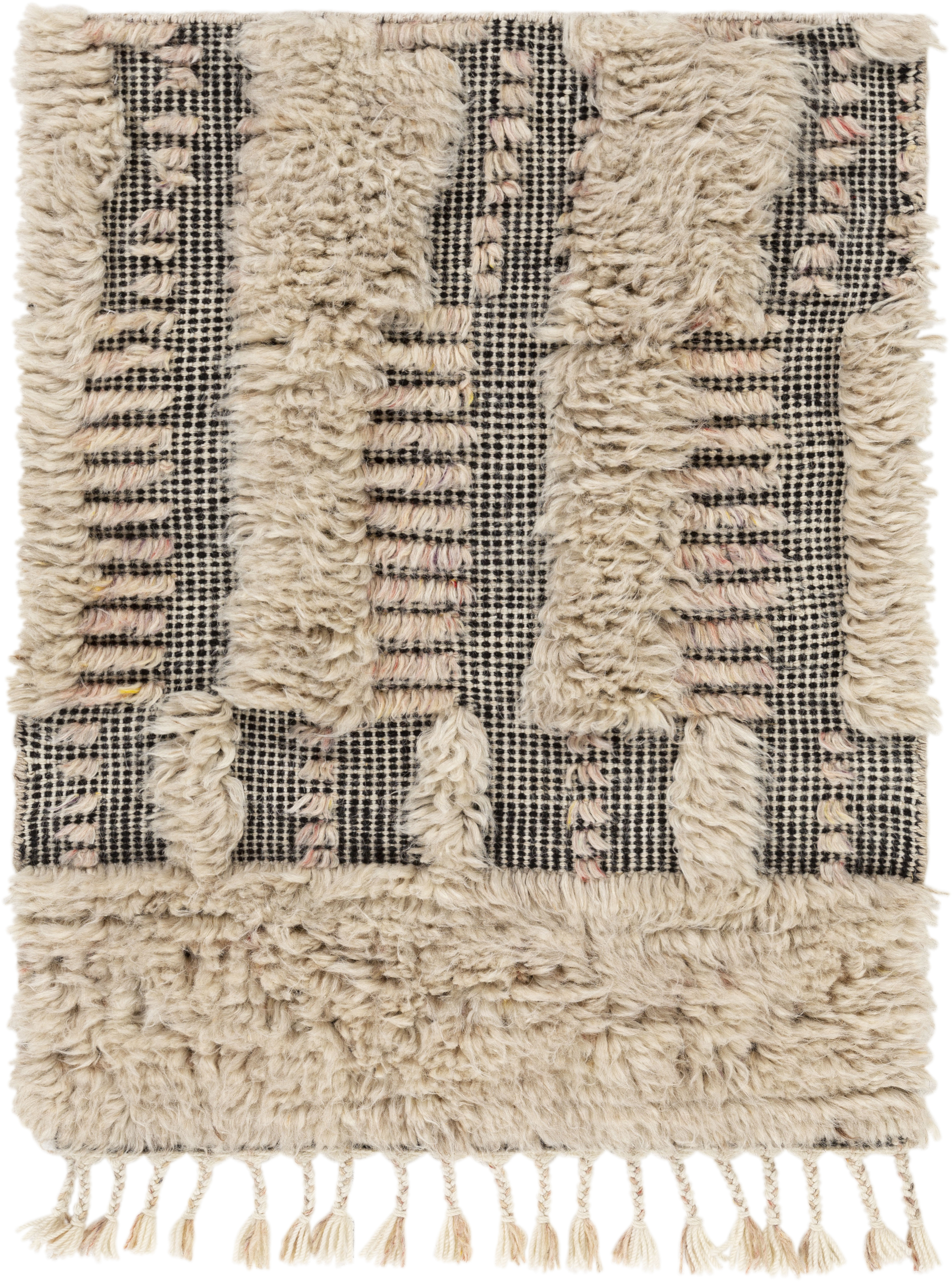 Sahara 36 X 24 inch Dark Brown Rug in 2 x 3, Rectangle
