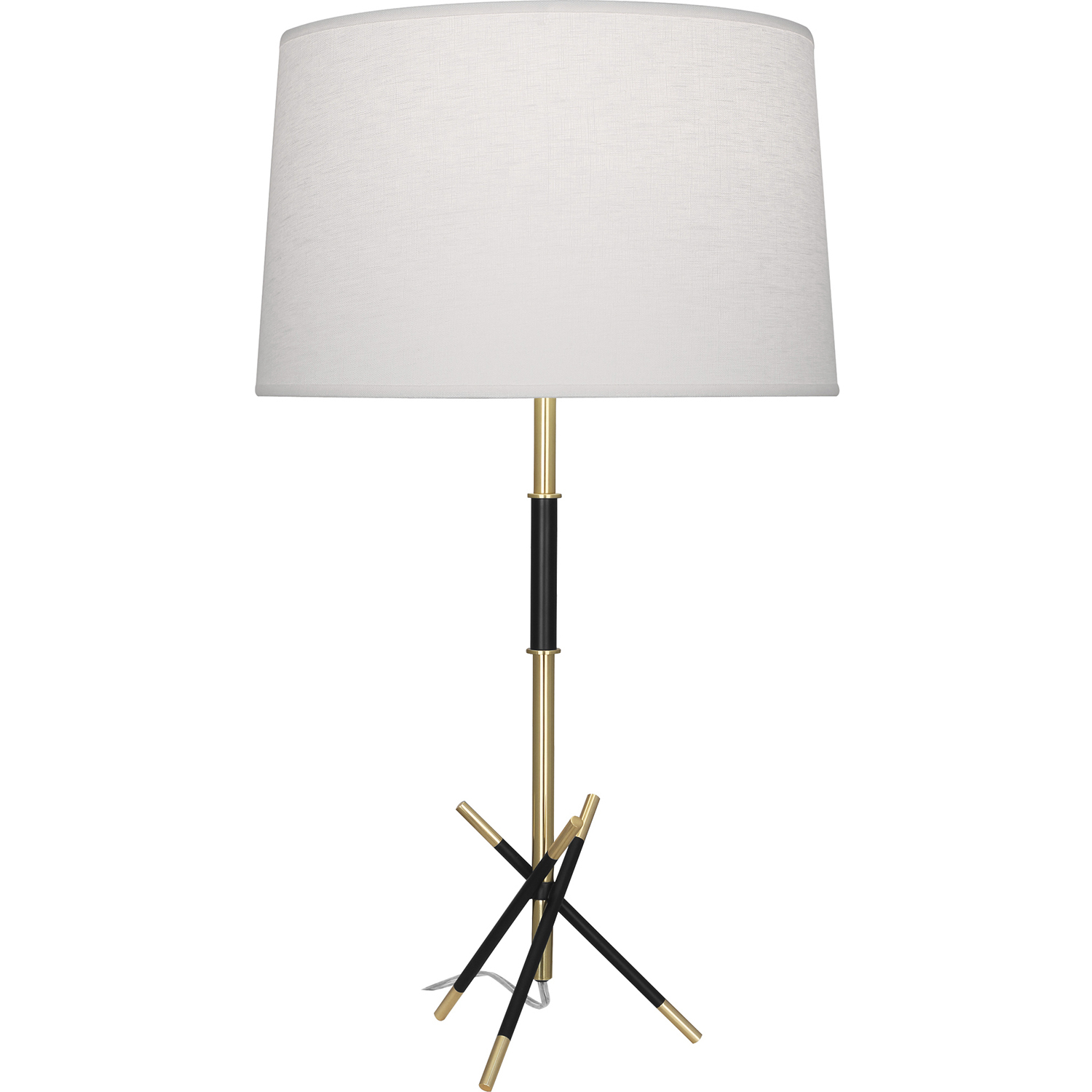 Thatcher 28.75 inch 150 watt Modern Brass Table Lamp Portable Light