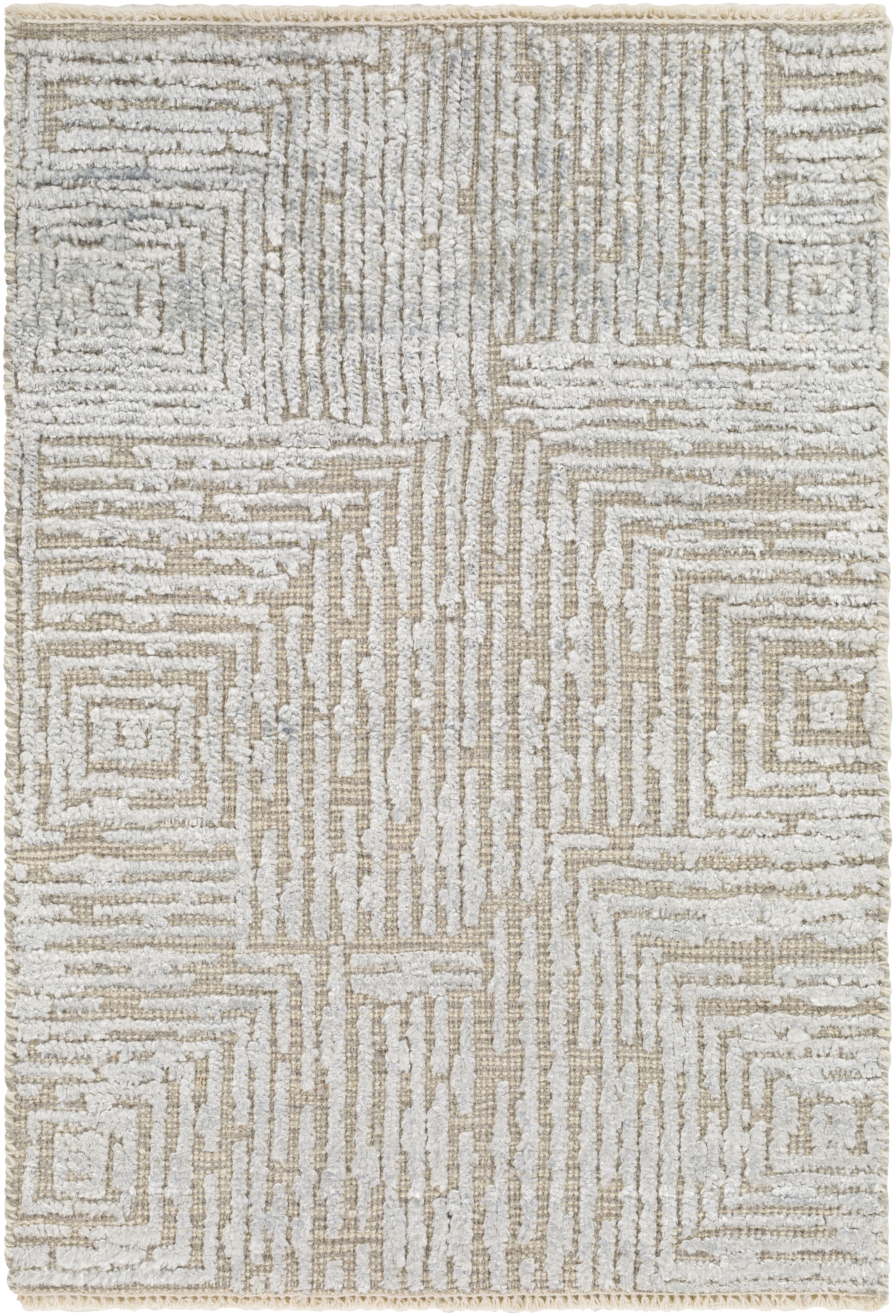 Lora 144 X 108 inch Light Gray Rug in 9 X 12, Rectangle