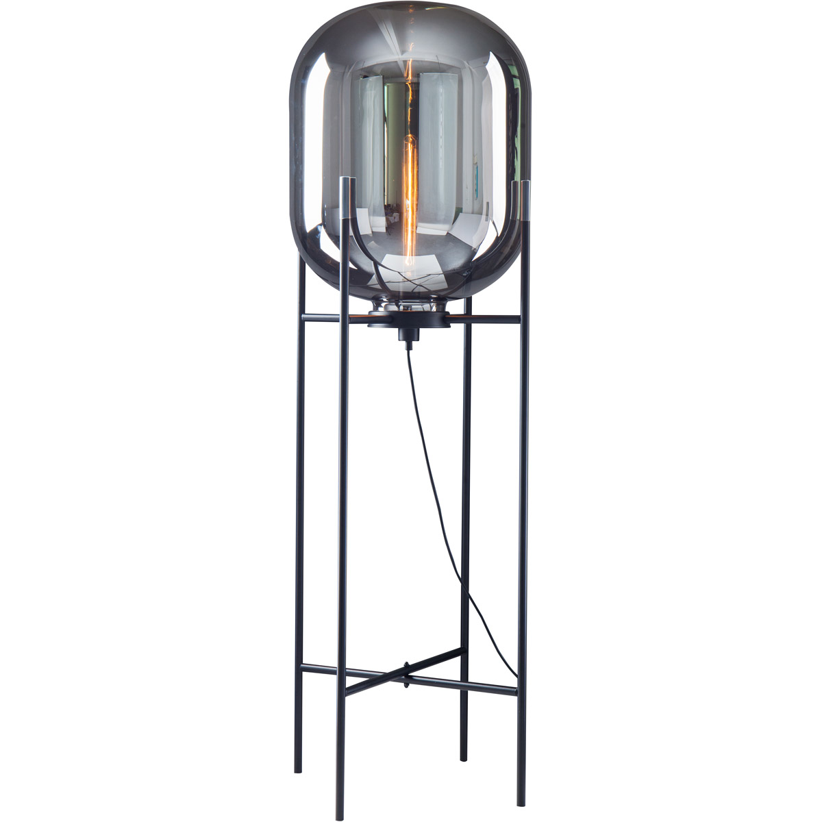 Canada 55.5 inch 60.00 watt Matte Black Floor Lamp Portable Light