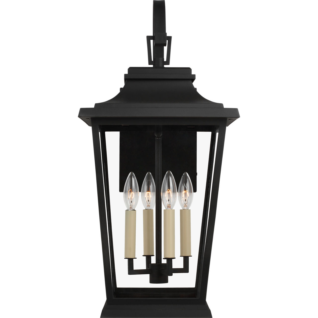 Sean Lavin Warren 4 Light 25.63 inch Textured Black Outdoor Wall Lantern