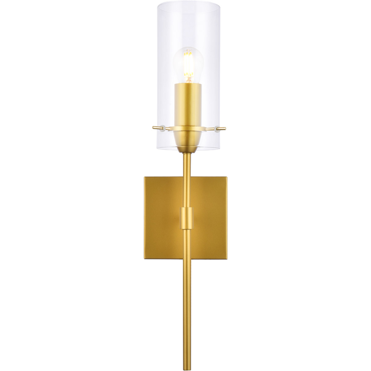 Elsreth 1 Light 4.7 inch Brass Bath Sconce Wall Light