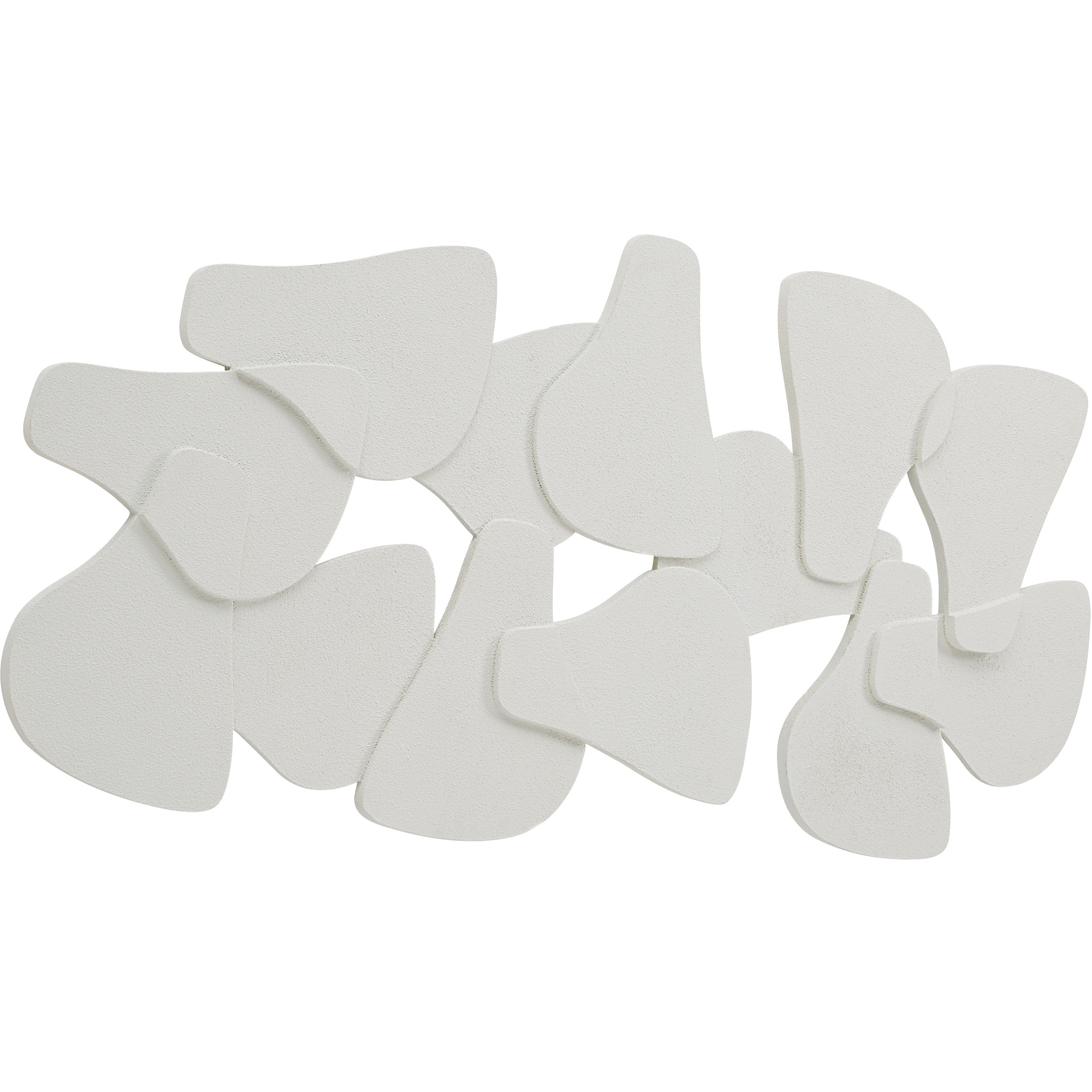 Monsoon White Canvas Art