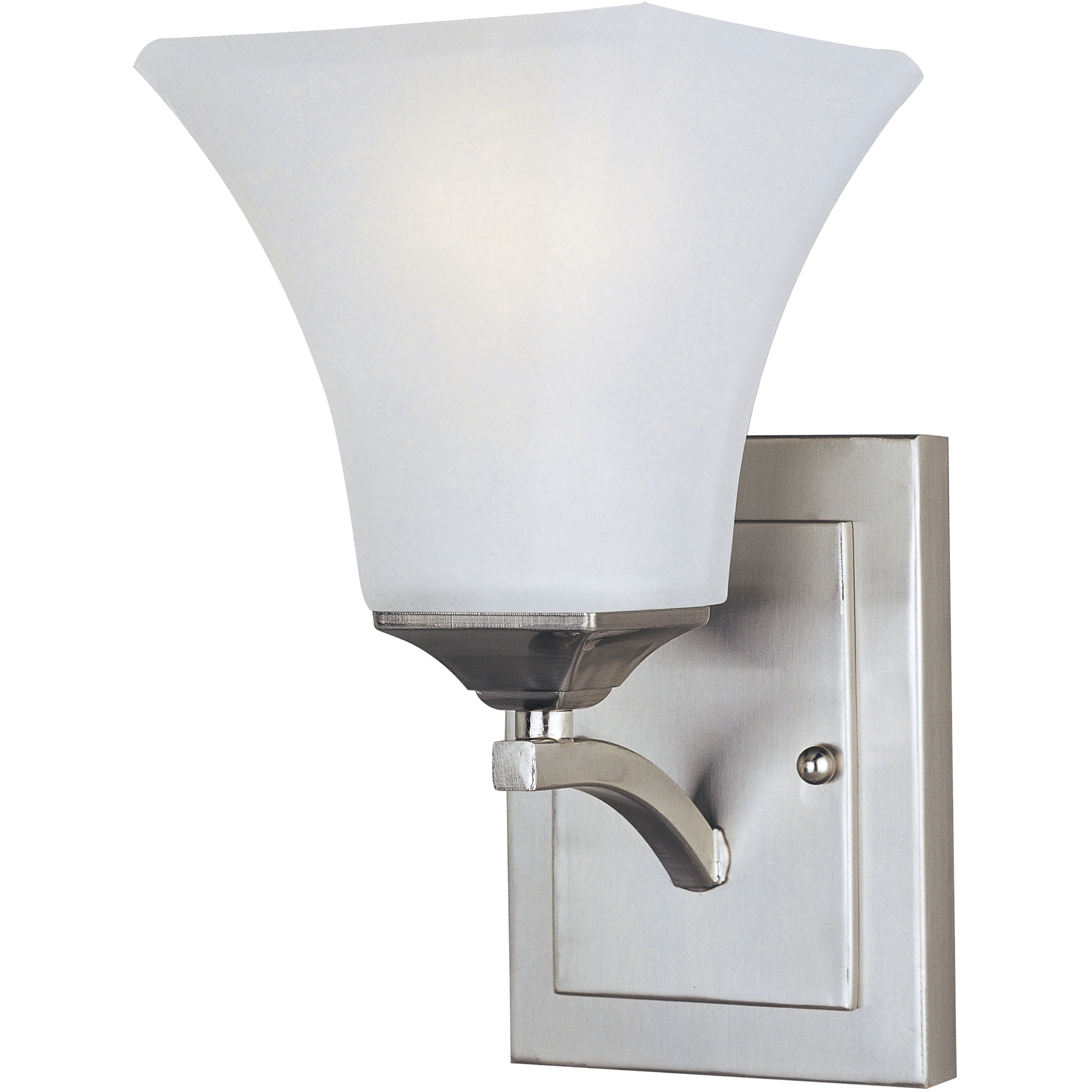 Aurora 1 Light 5.5 inch Satin Nickel Wall Sconce Wall Light