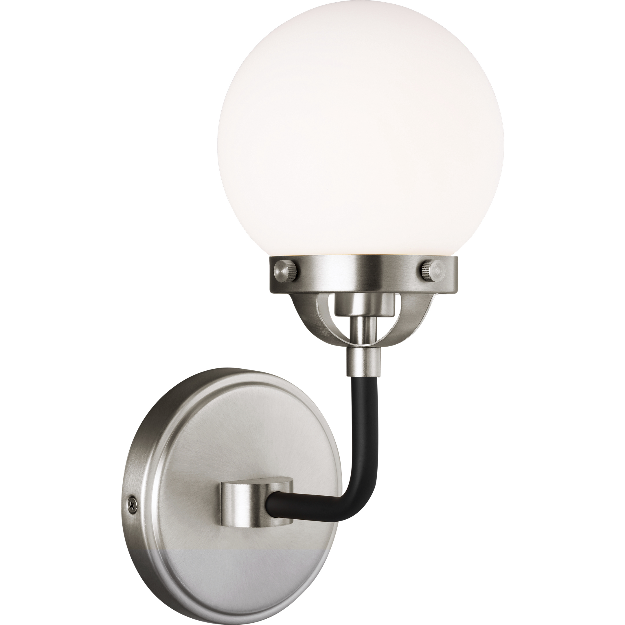 Ian K. Fowler Cafe 1 Light 5.25 inch Brushed Nickel Wall Bath Fixture Wall Light