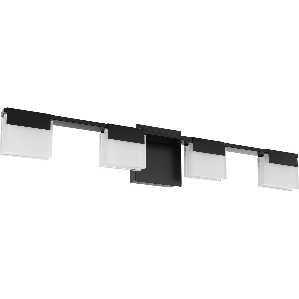 Vente LED 29.92 inch Matte Black Bath Vanity Wall Light