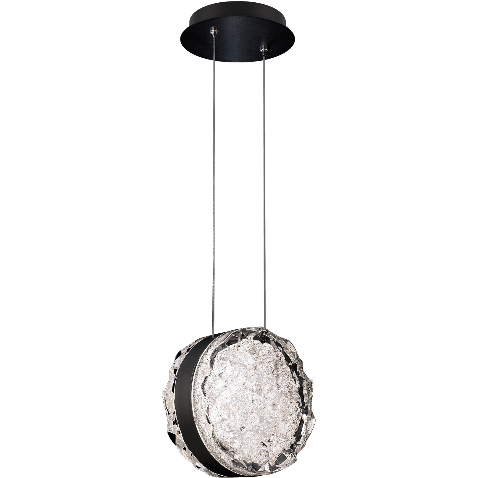 Beyond Bramble LED 9 inch Black Mini Pendant Ceiling Light