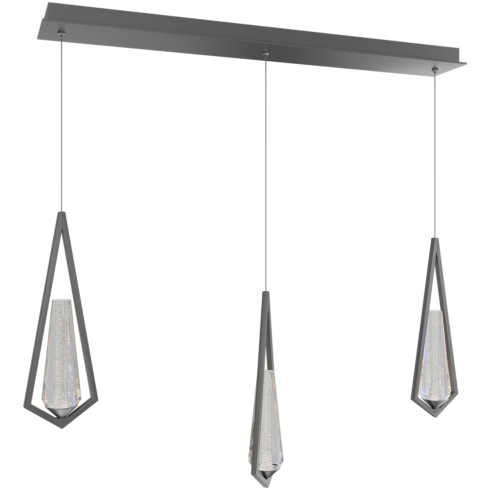 Beyond Devotion LED 5.5 inch Satin Nickel Multi-Light Pendant Ceiling Light