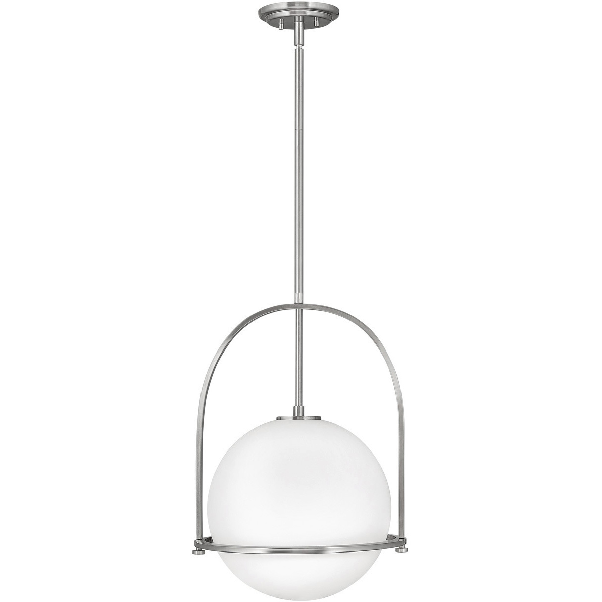 Somerset 1 Light 15.5 inch Brushed Nickel Indoor Pendant Ceiling Light