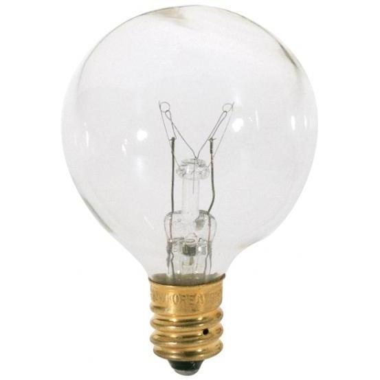 Lumos Incandescent G12 1/2 Candelabra E12 40 watt 120V 2700K Light Bulb