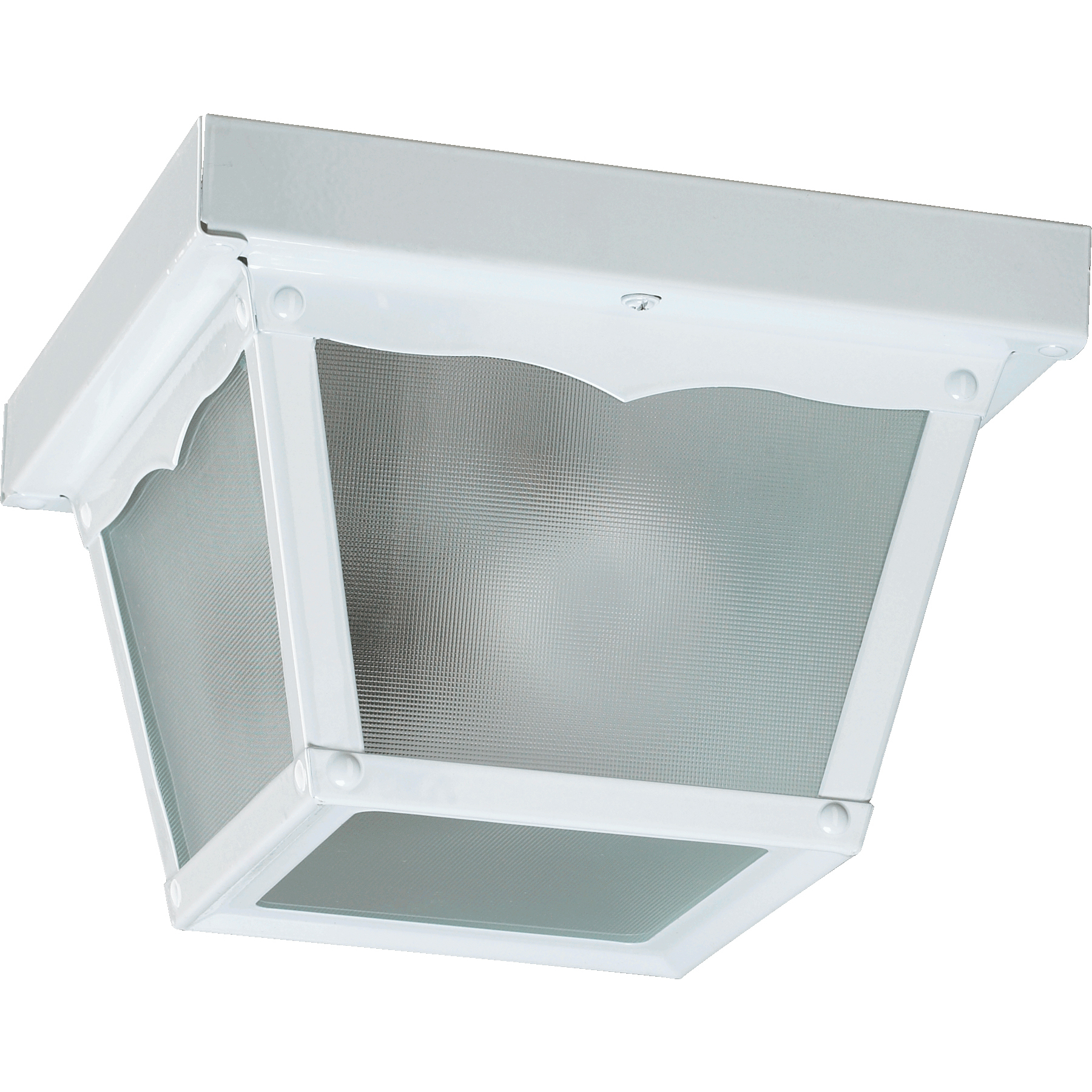 Fort Worth 1 Light 7.5 inch White Ceiling Lantern Ceiling Light