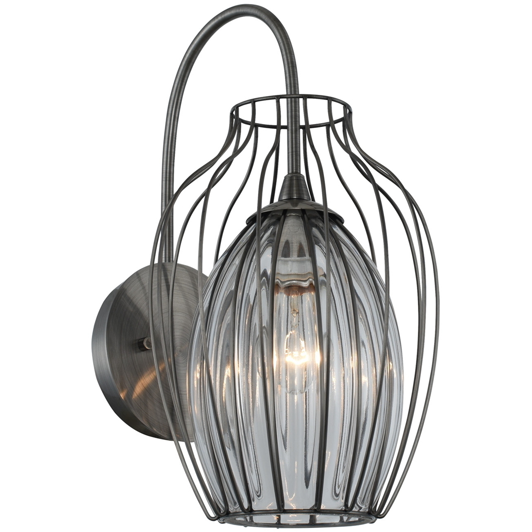 Emilia 1 Light 11 inch Chemical Stainless Steel Wall Sconce Wall Light