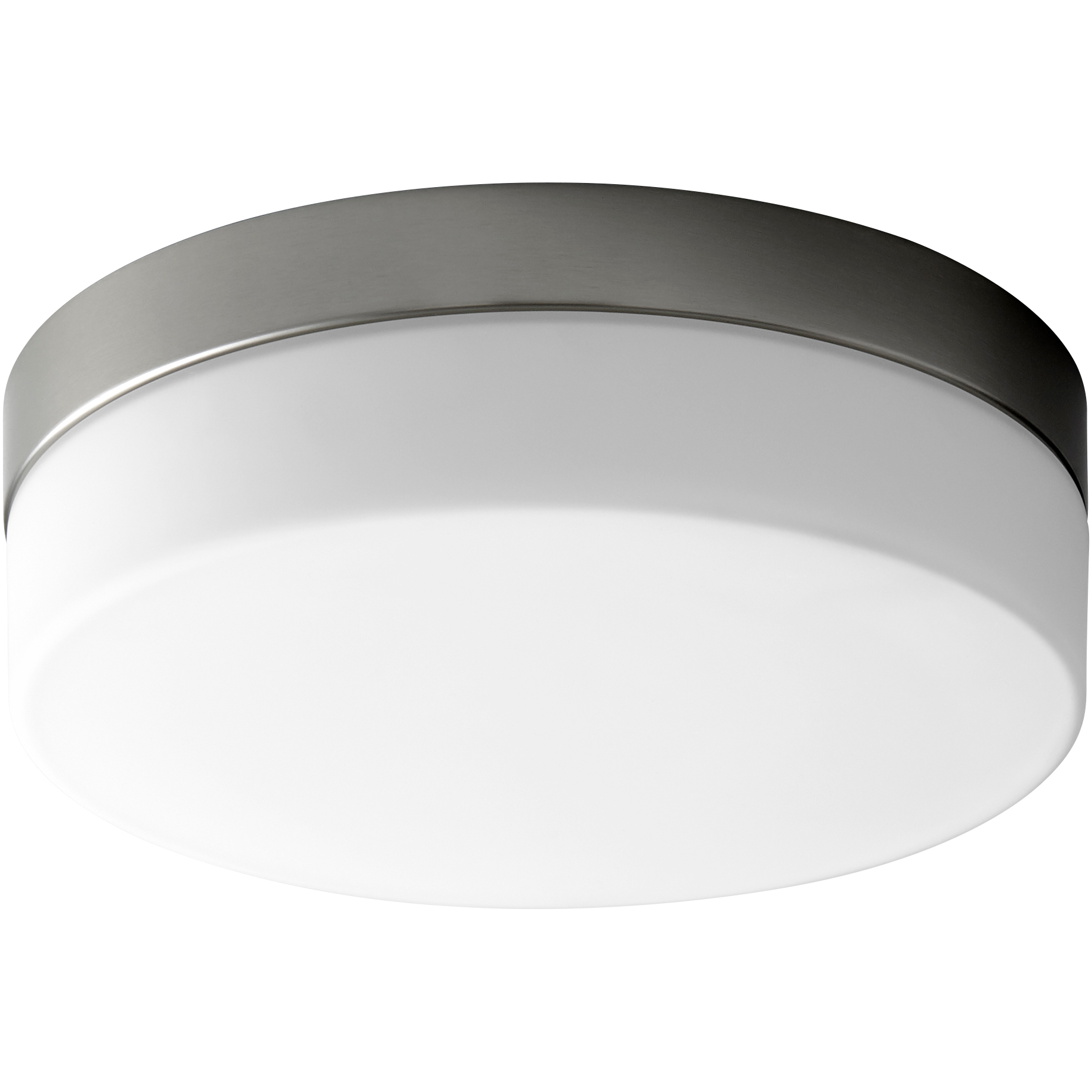 Zuri LED 11 inch Satin Nickel Flush Mount Ceiling Light
