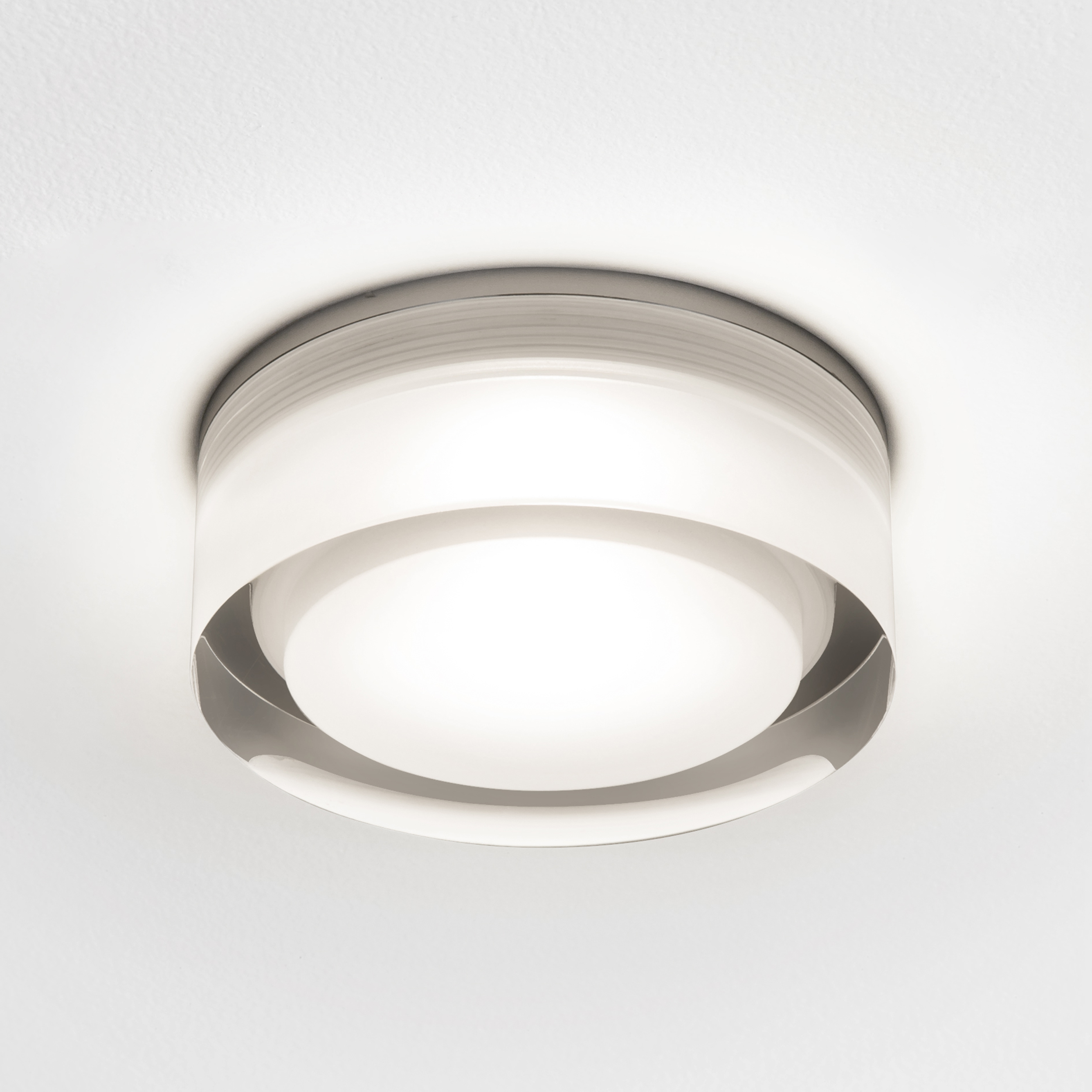 Vancouver LED 3.54 inch Brushed Aluminum Bathroom Downlight Ceiling Light