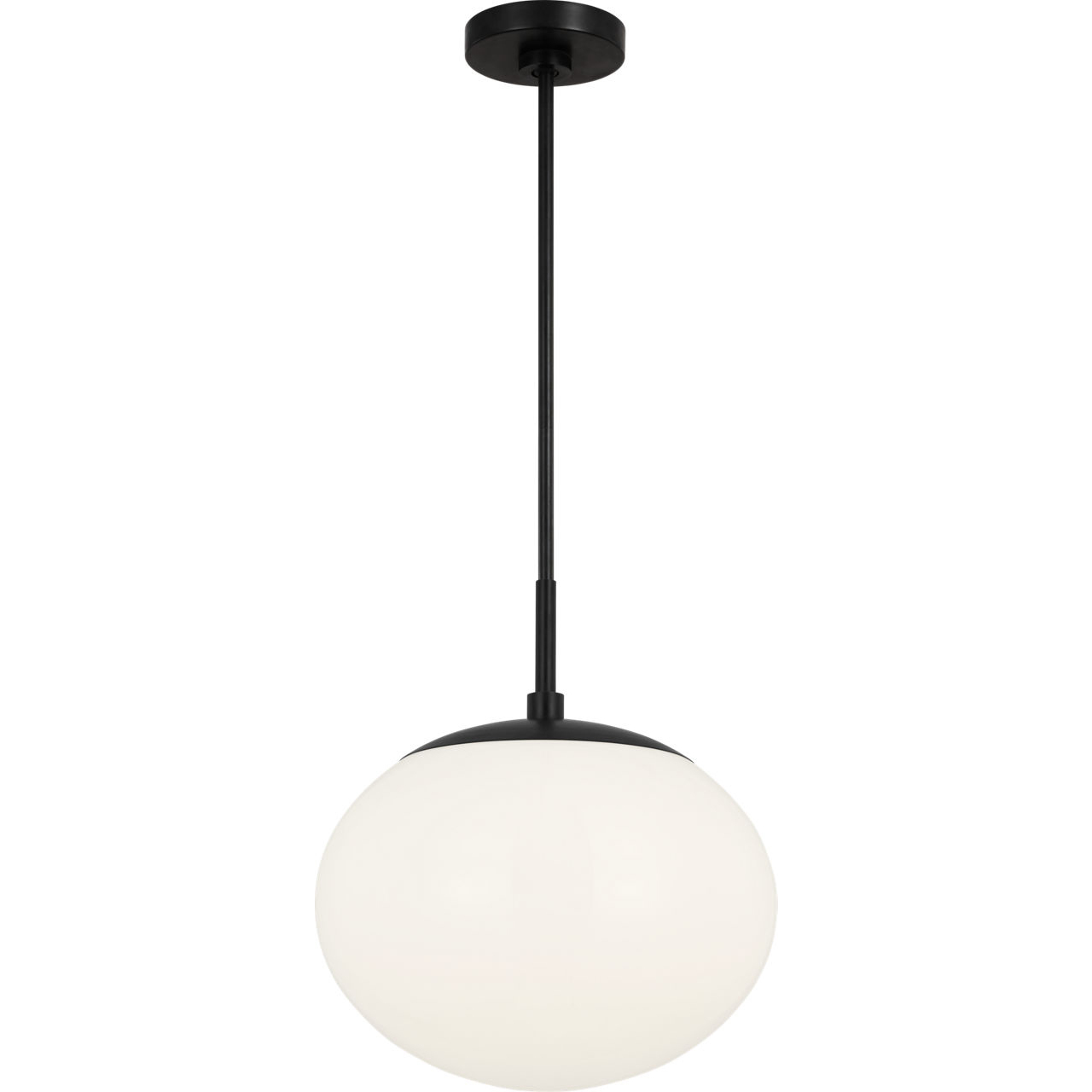 ED Ellen DeGeneres Lune 1 Light 12.38 inch Aged Iron Pendant Ceiling Light
