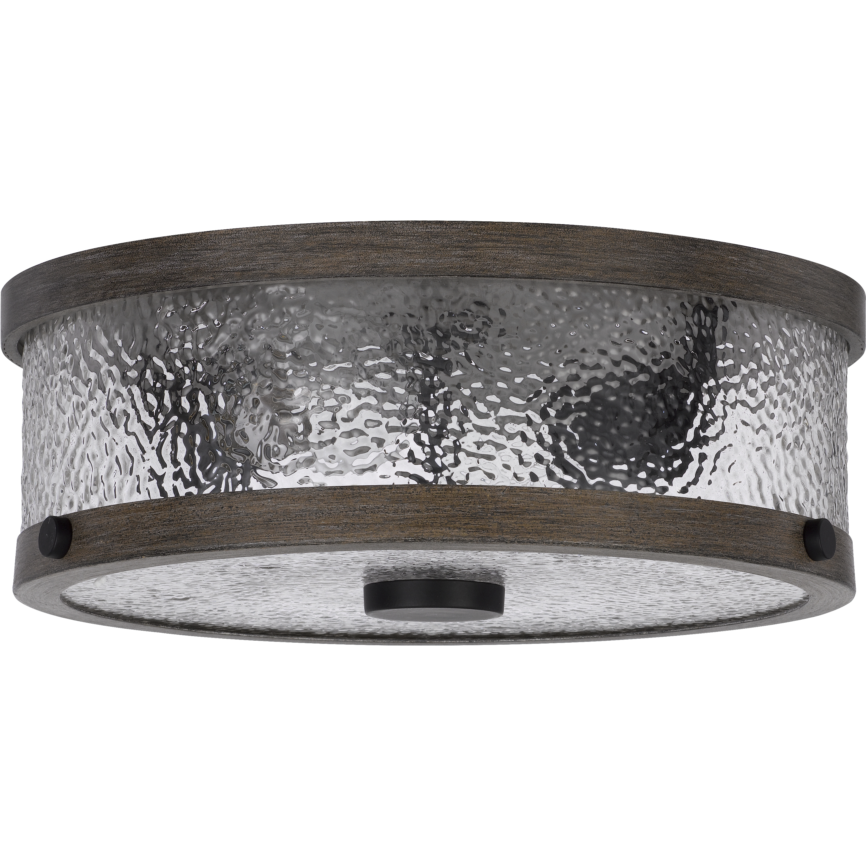 Mateo 2 Light 13 inch Drifted Wood Semi Flush Mount Ceiling Light