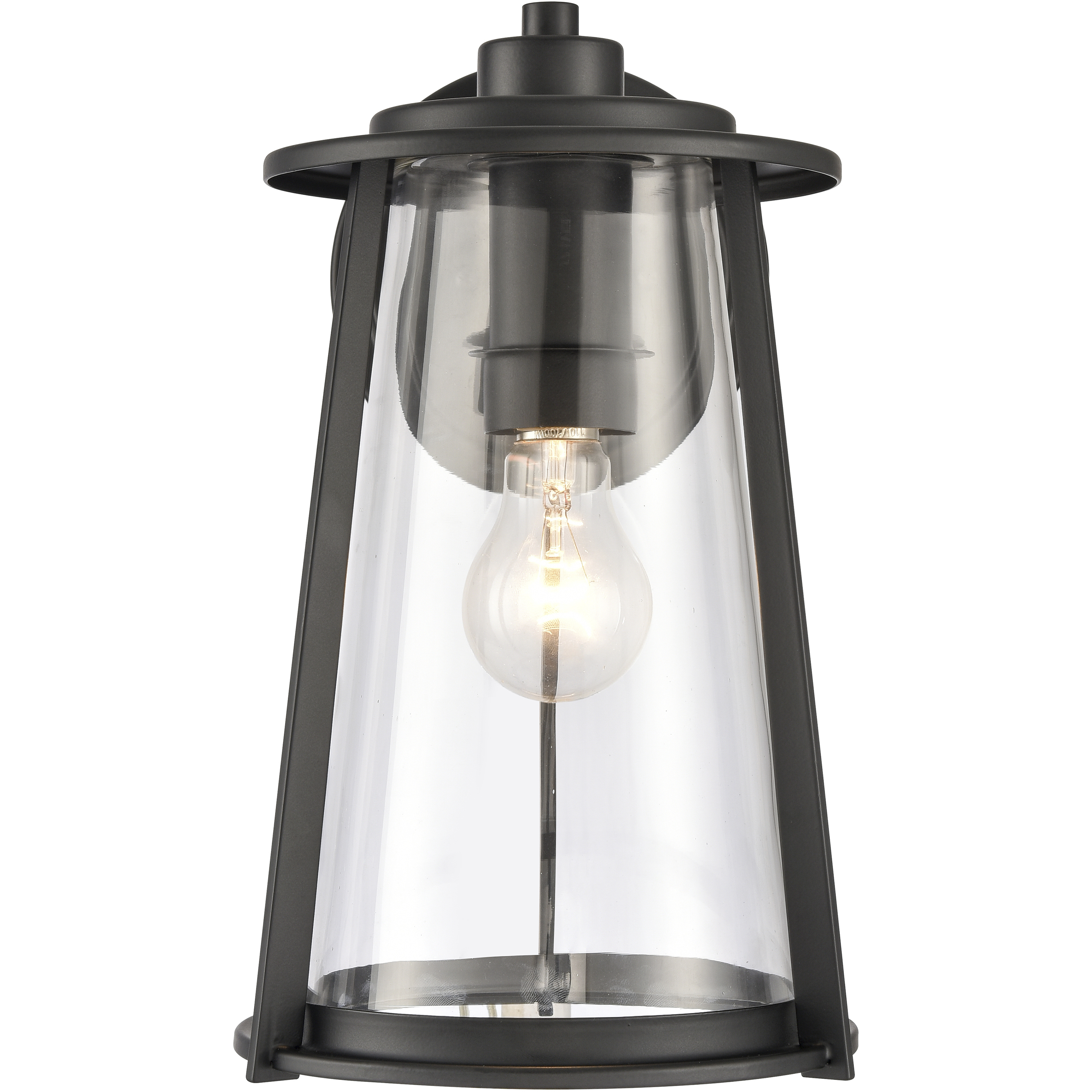 Kennison 1 Light 13 inch Matte Black Outdoor Wall Sconce