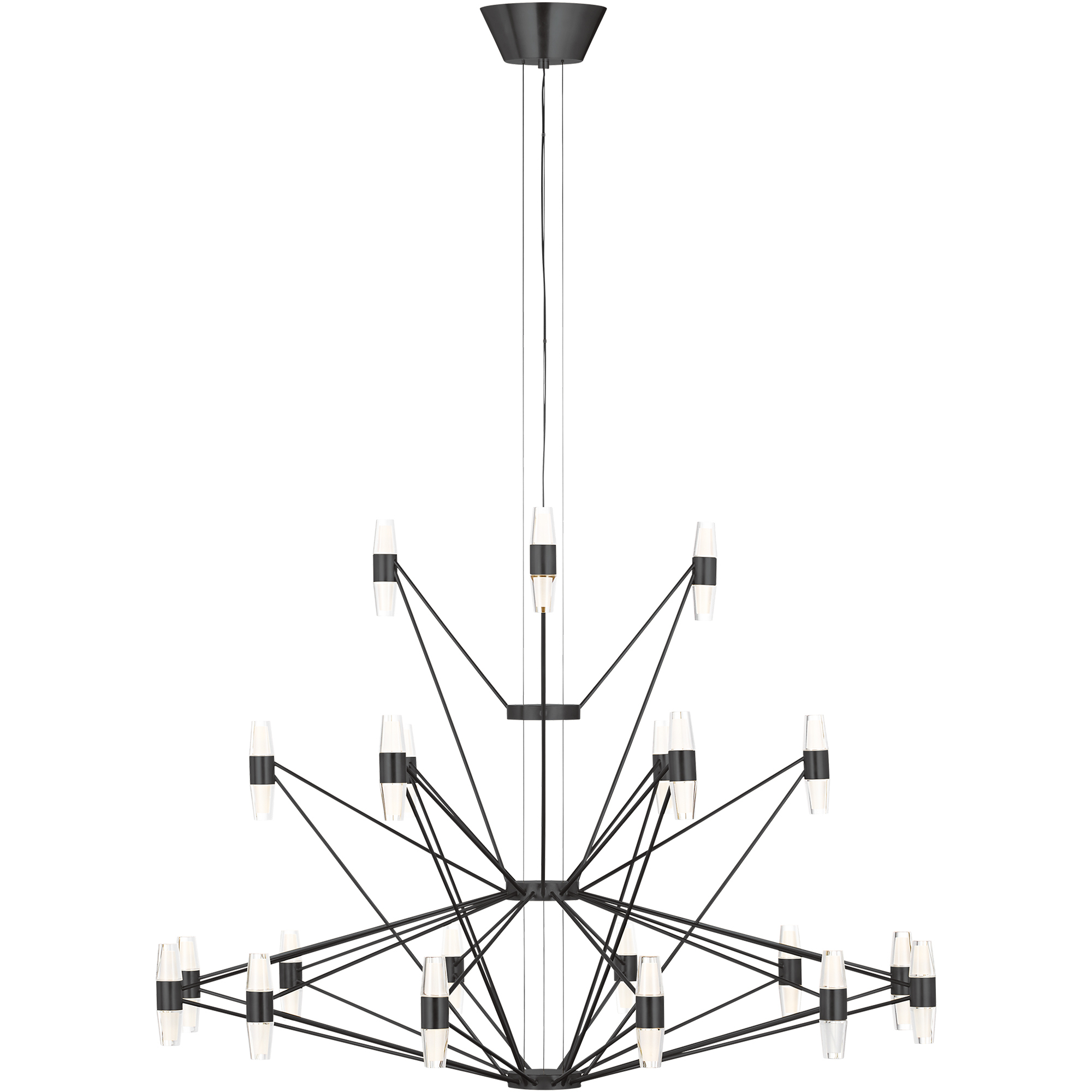 Sean Lavin Lassell 42 Light 46 inch Bronze Chandelier Ceiling Light
