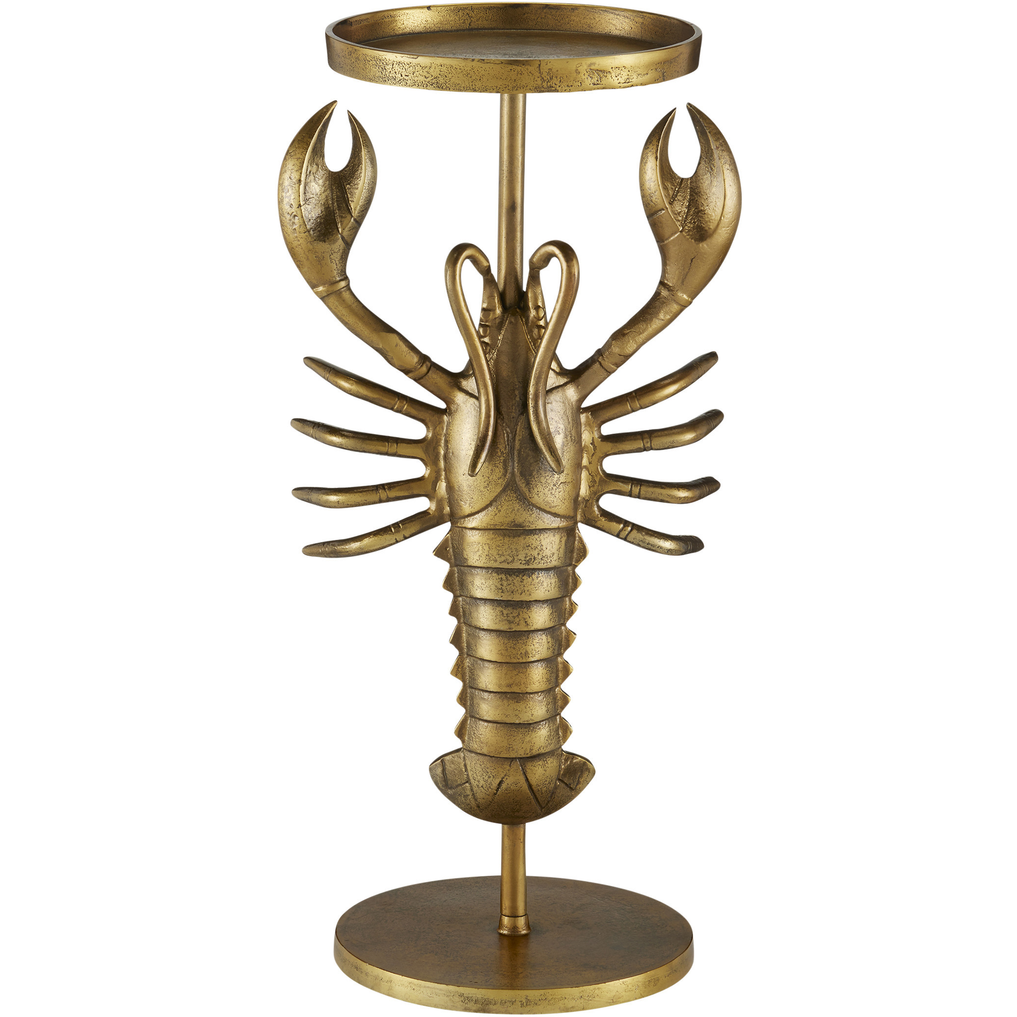 Georgetown 10 inch Antique Brass Drinks Table