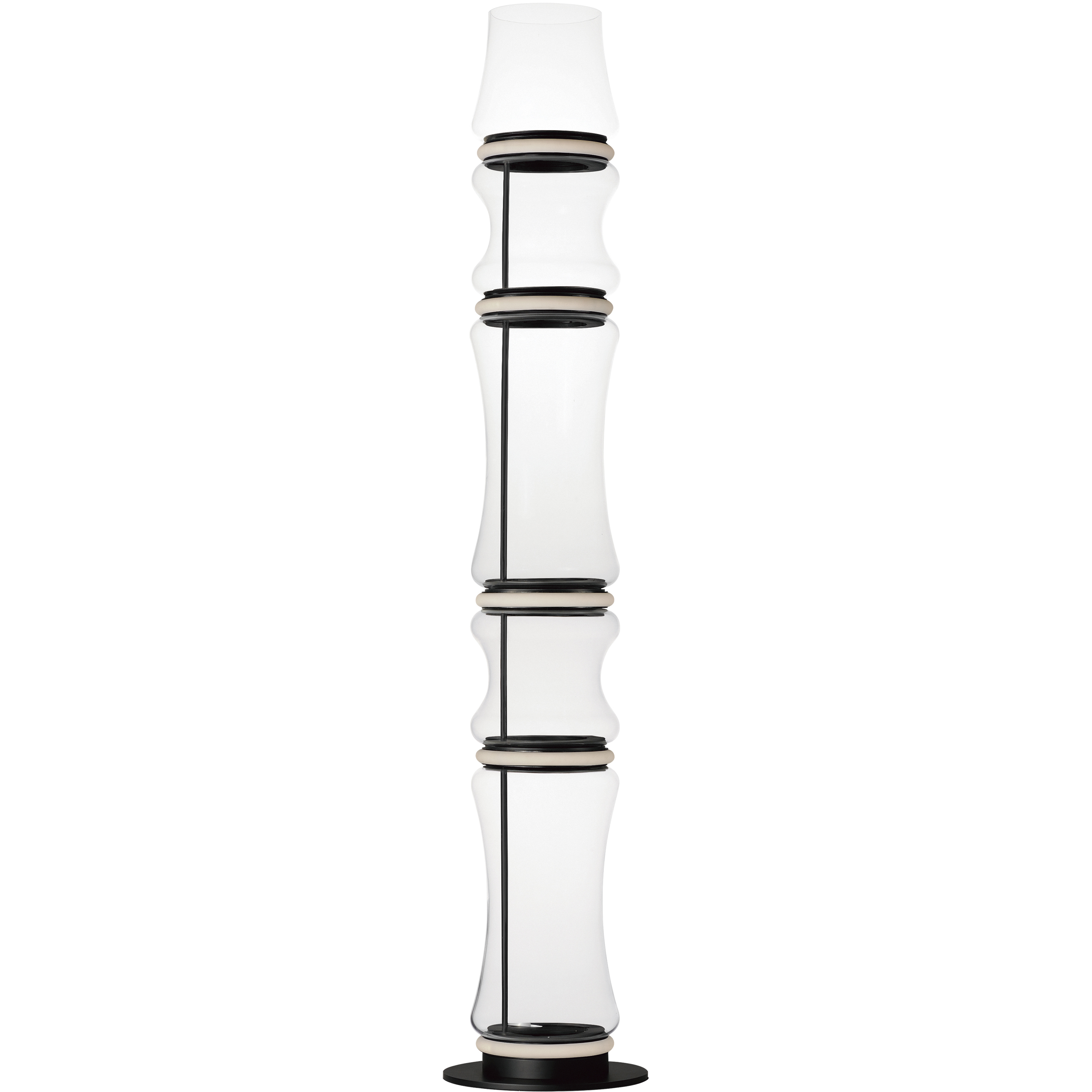 Syndicate 62 inch 9.00 watt Black Floor Lamp Portable Light