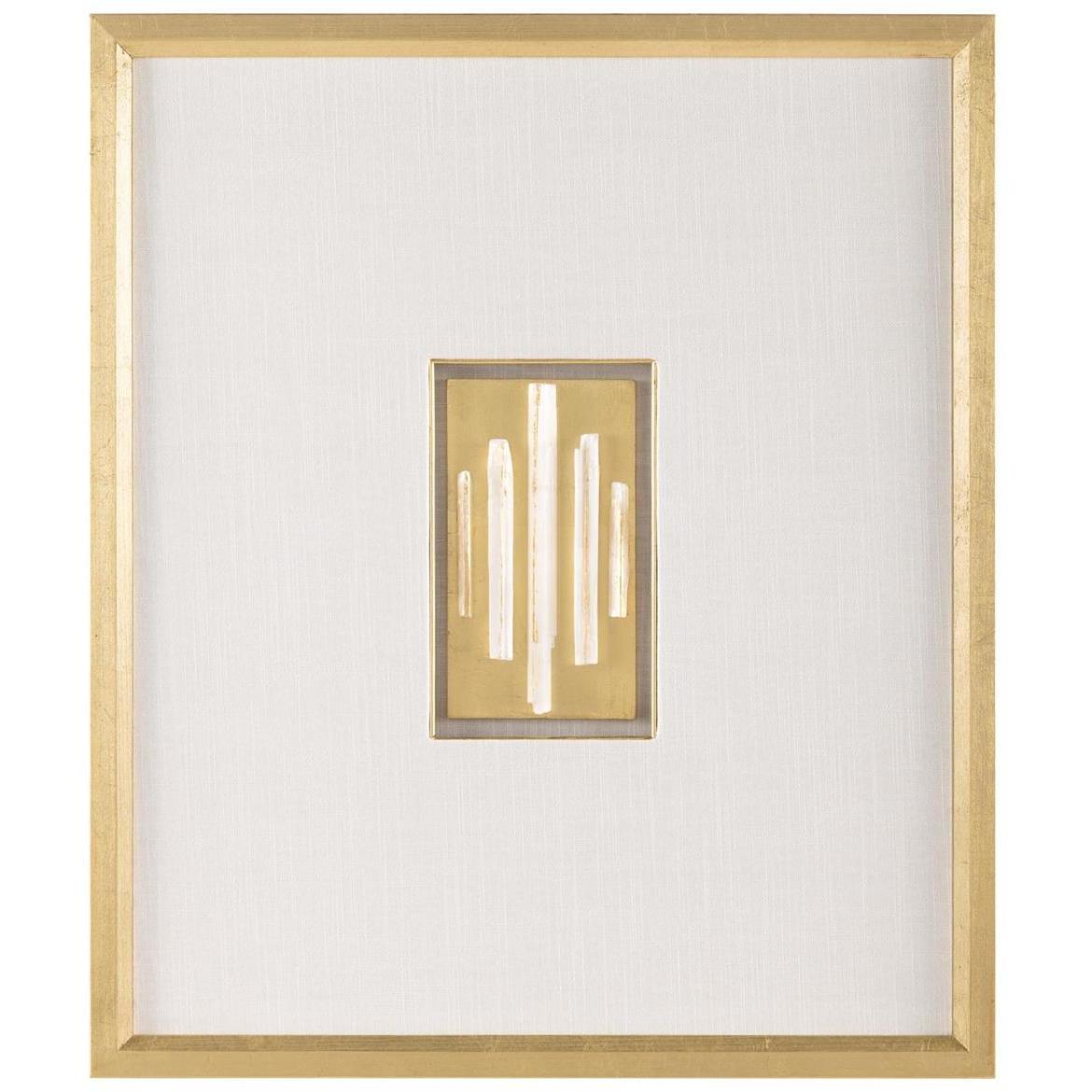 Selenite II Gold Shadowbox, 3D