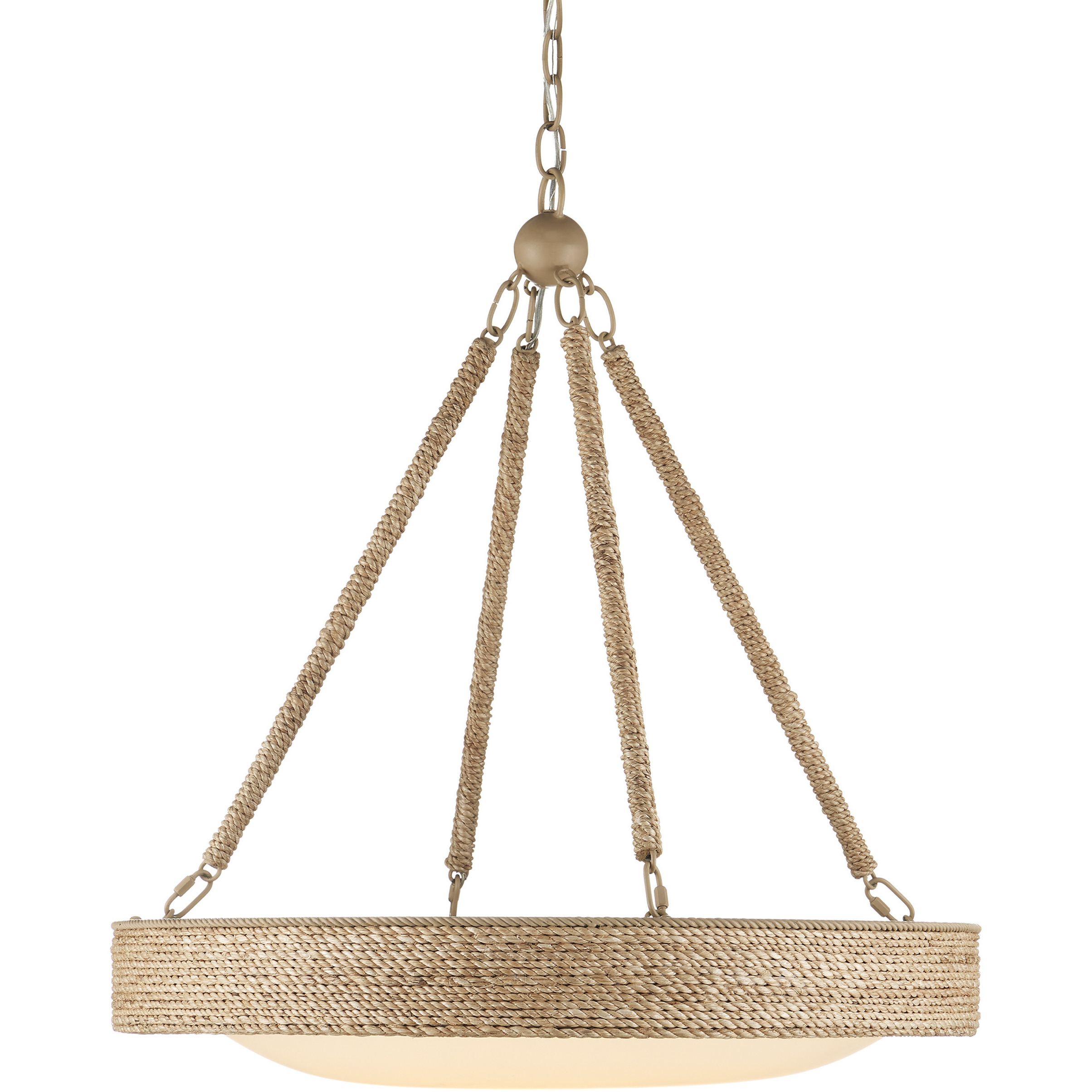Hopscotch LED 24 inch Sugar White Chandelier Ceiling Light