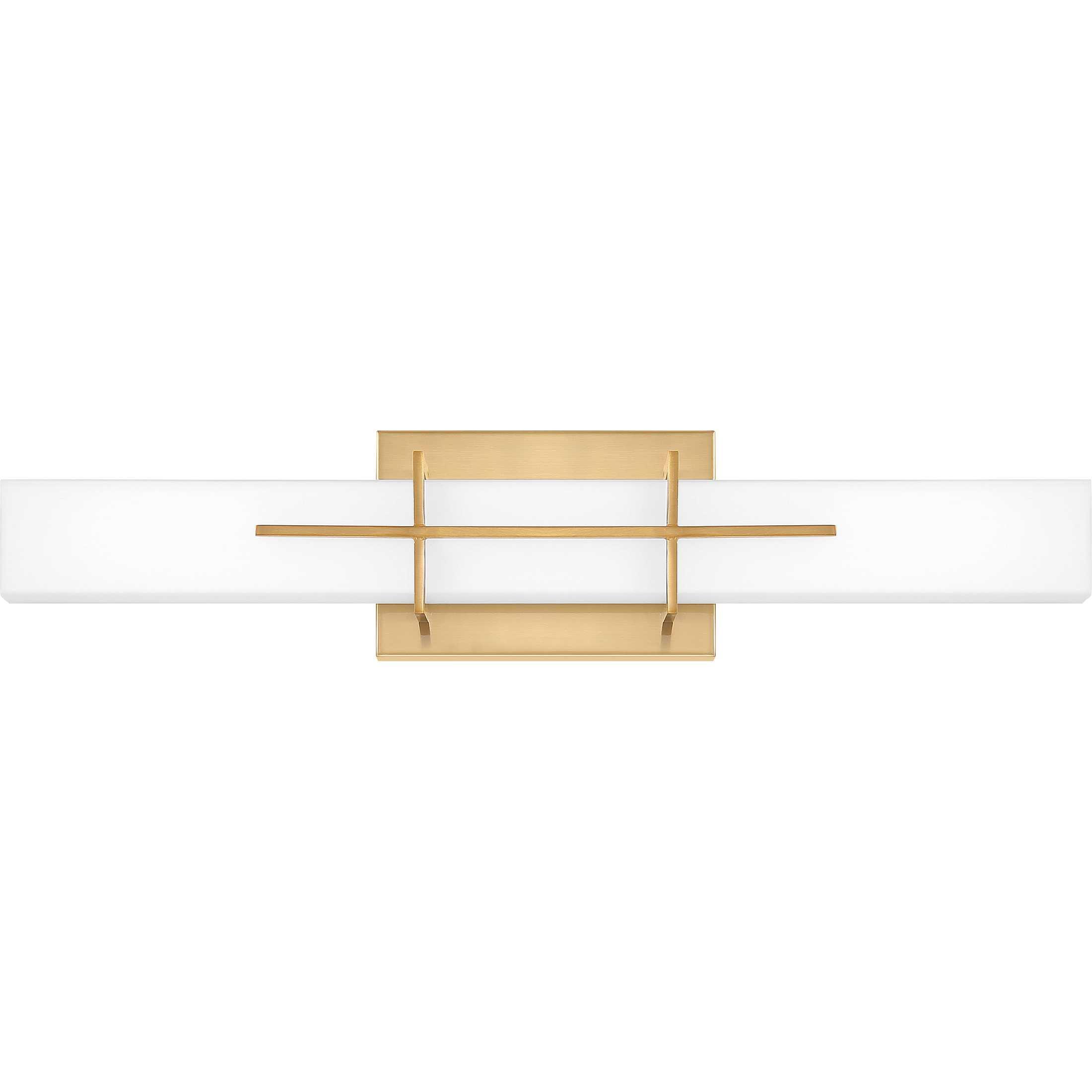 Quoizel Gemini LED 23 inch Aged Brass Bath Light Wall Light PCGI8523AB - Open Box