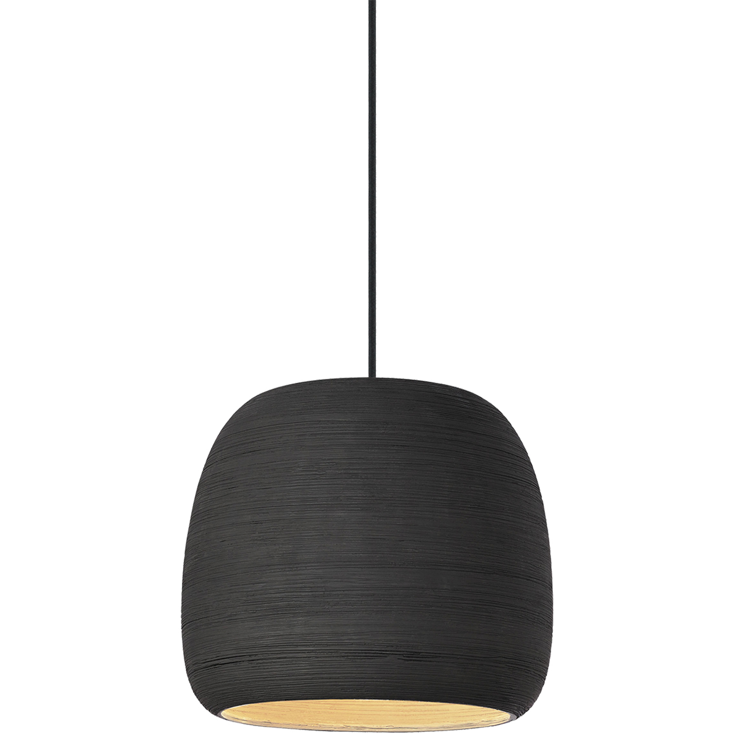 Sean Lavin Karam 1 Light 11.7 inch Black/Black Pendant Ceiling Light in Incandescent