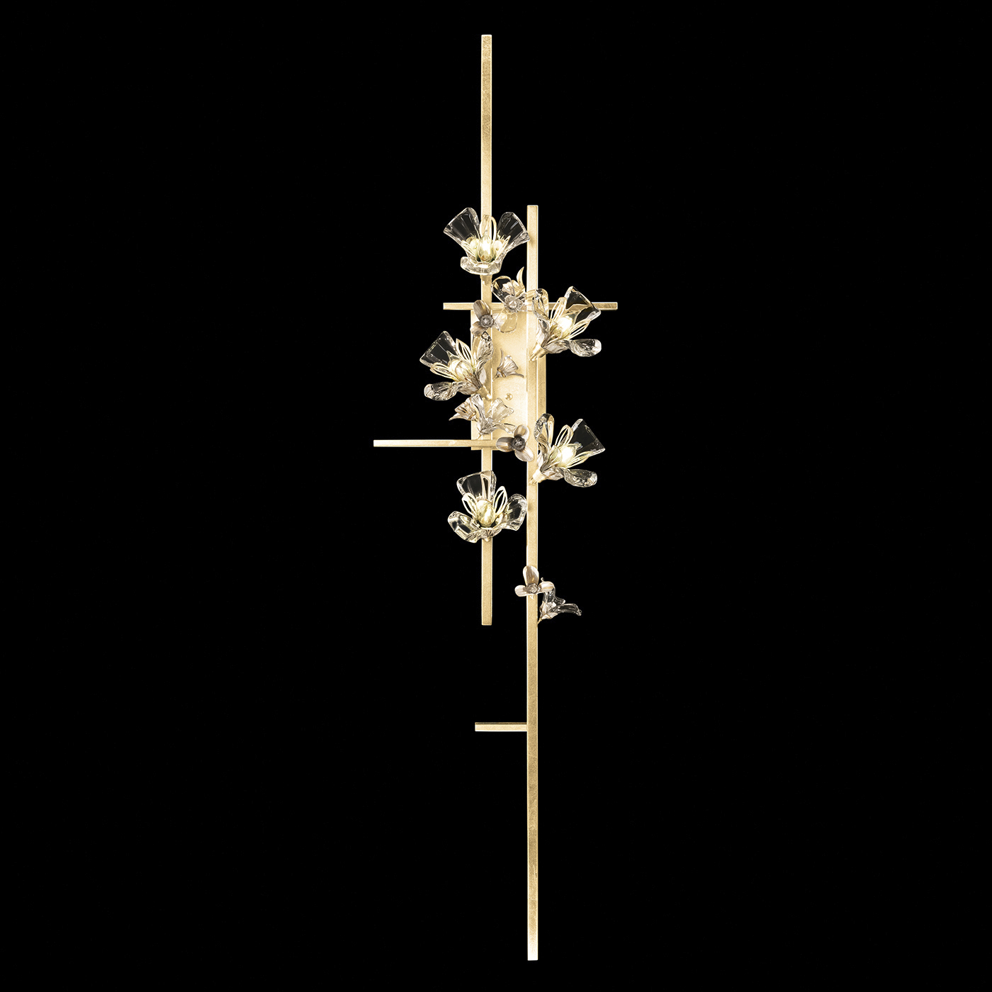 Azu LED 17 inch Gold Sconce Wall Light