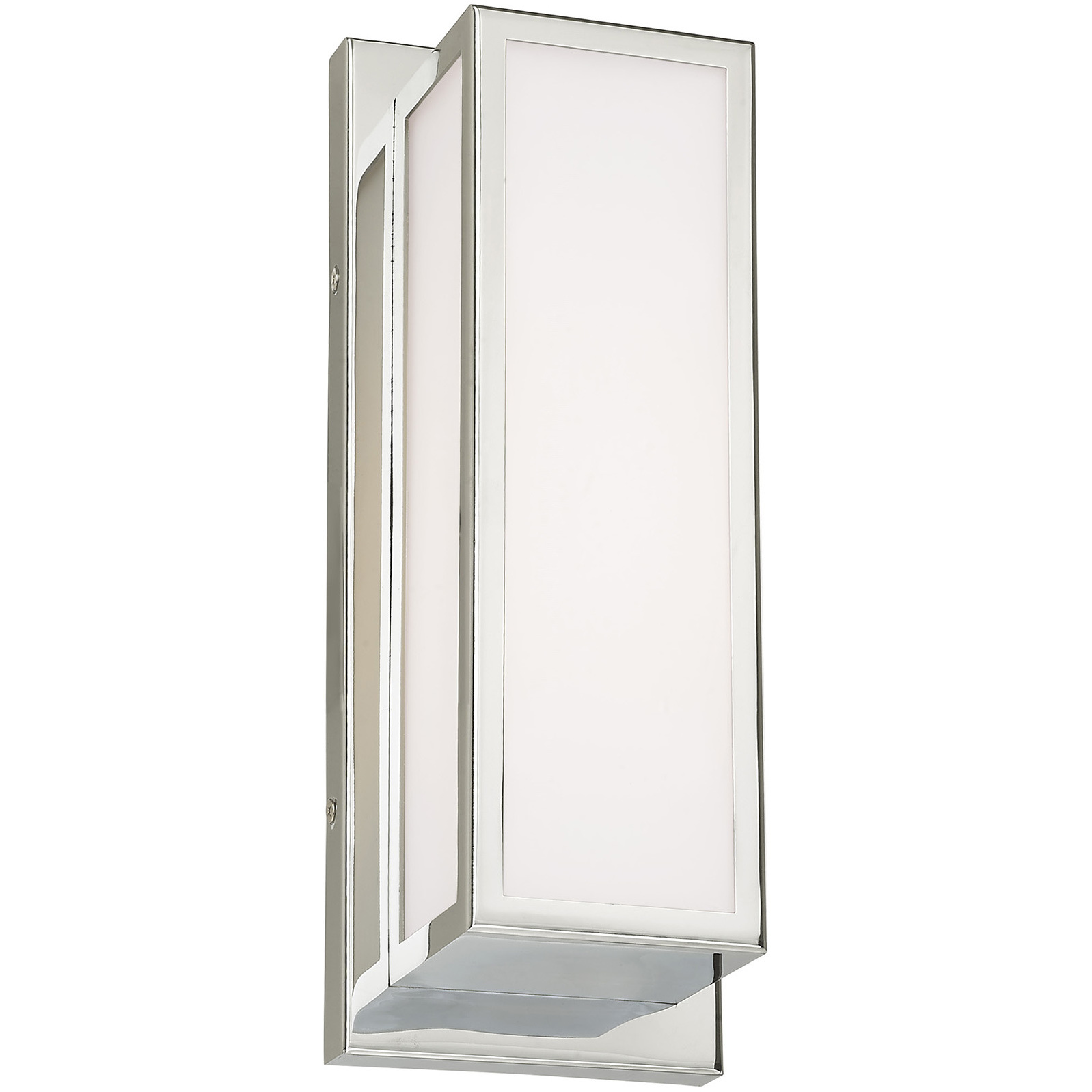 Sutter LED 12 inch Polished Chrome ADA Vanity Sconce Wall Light