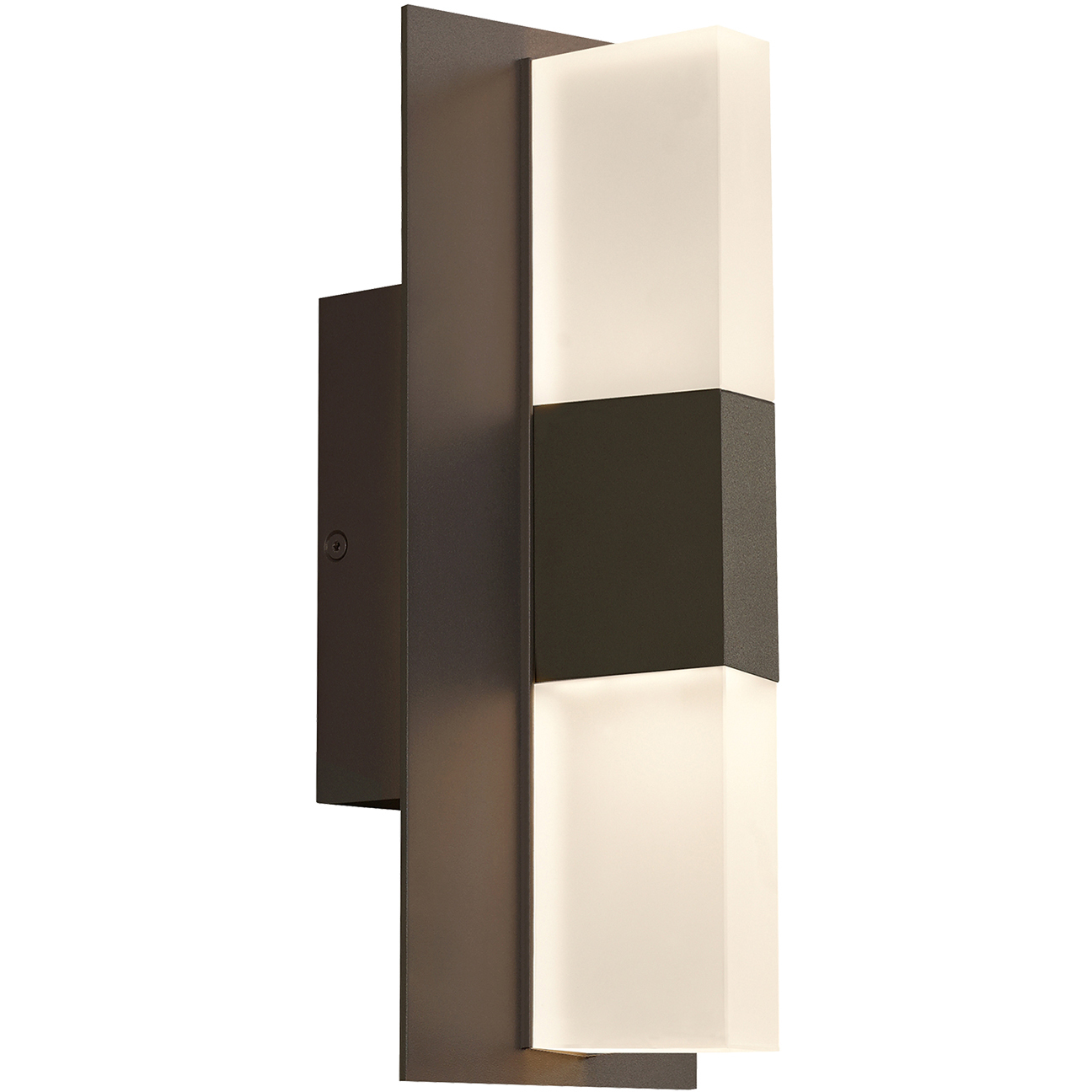 Sean Lavin Lyft LED 12.5 inch Bronze Outdoor Wall Light in LED 80 CRI 3000K, No Options, Diffuser, Integrated LED