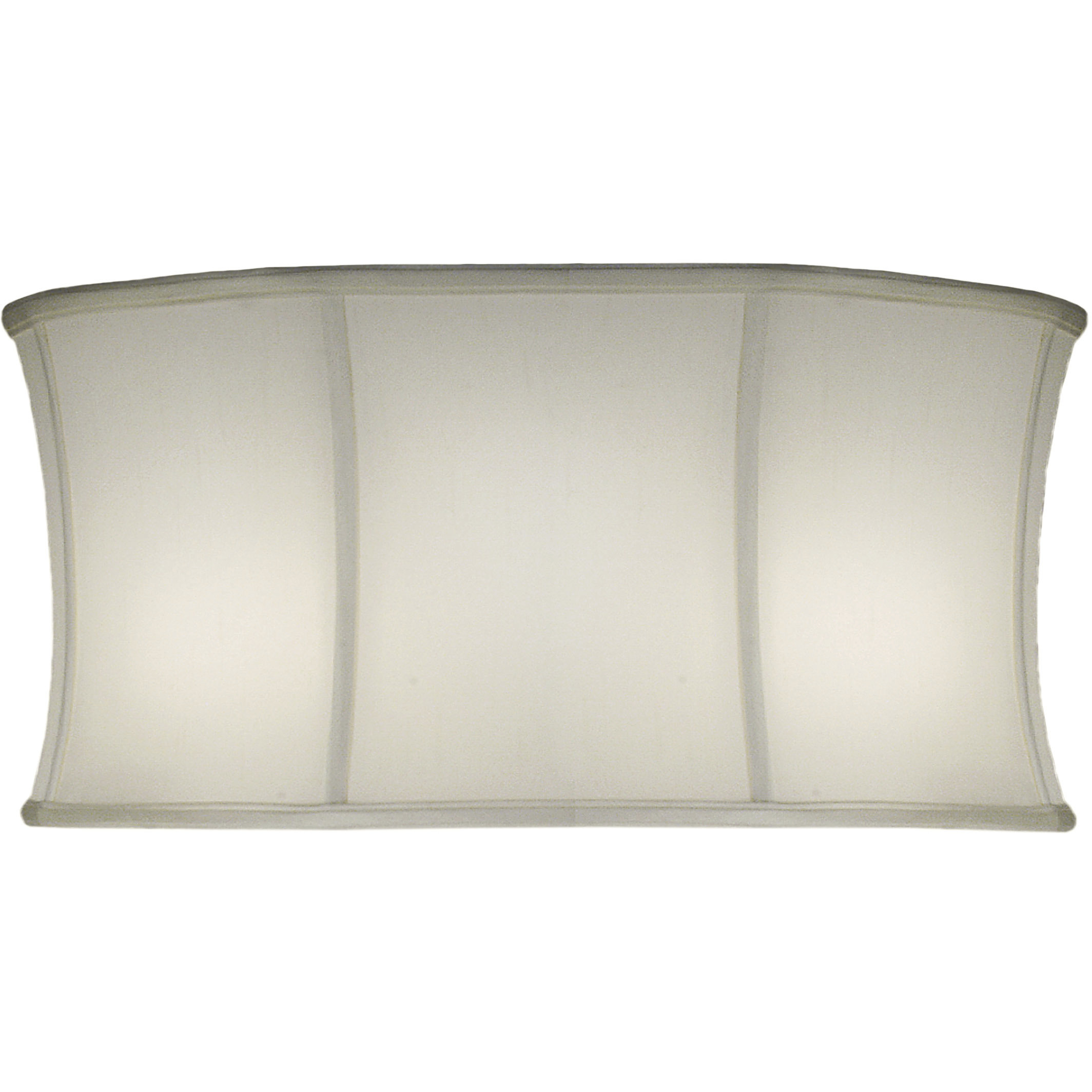 Ellie Off White 20 inch Lampshade, Drum