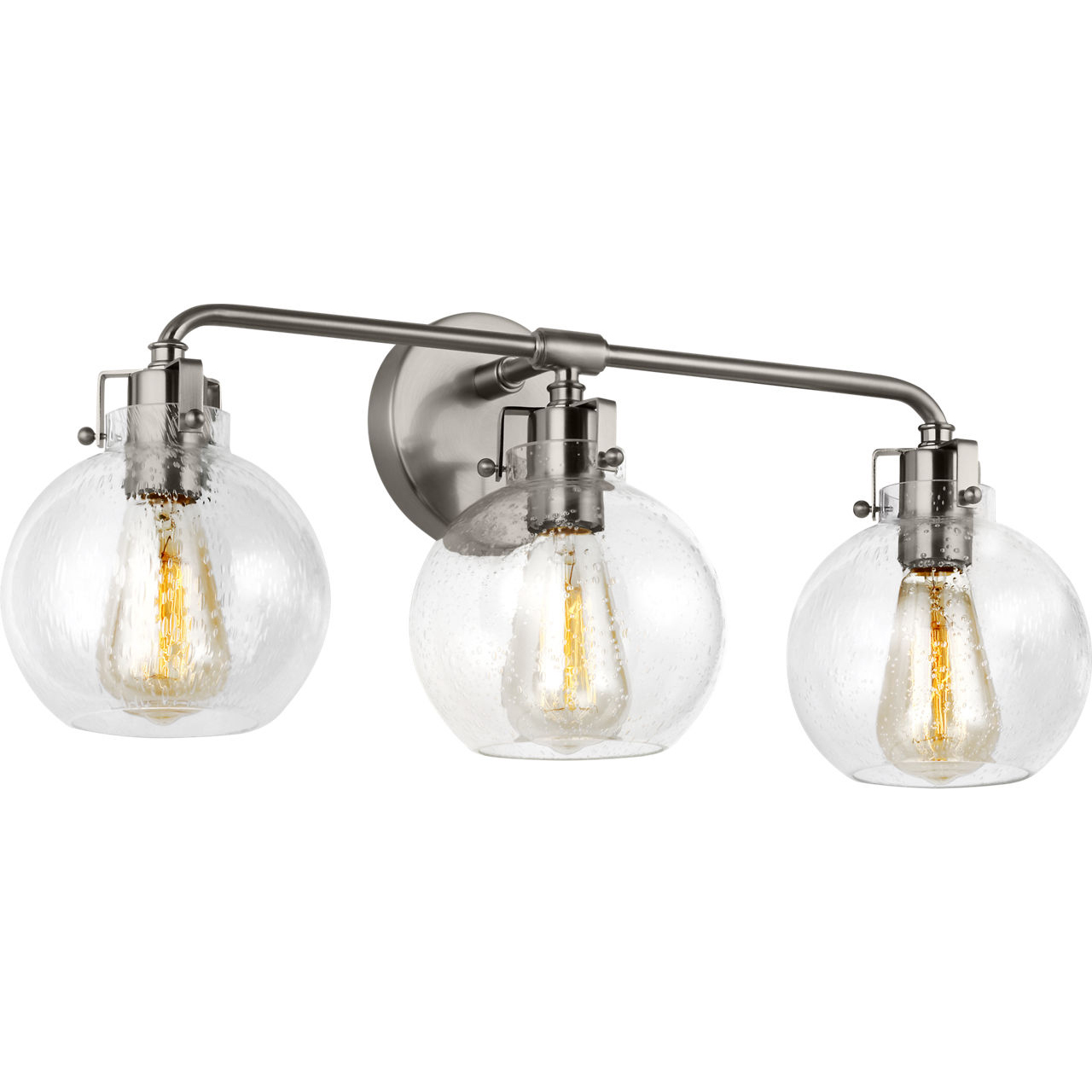 Sean Lavin Clara 3 Light 24 inch Satin Nickel Vanity Light Wall Light