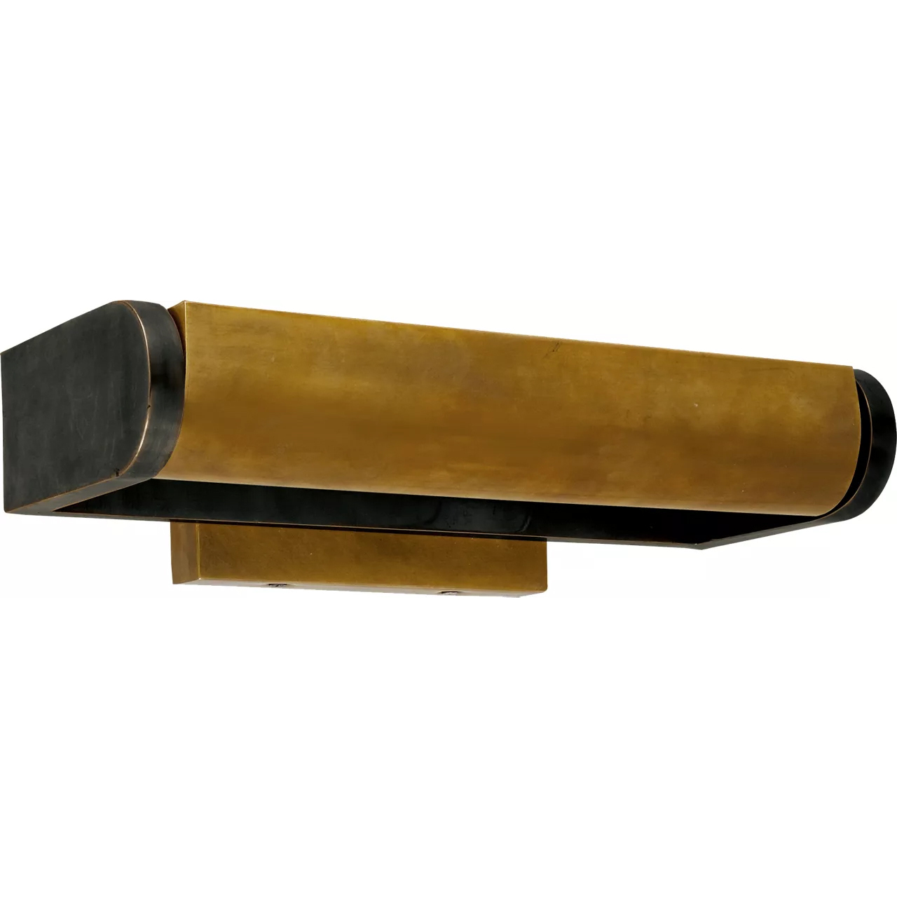 Thomas O'Brien David Art 40 watt 12 inch Bronze Picture Light Wall Light in Antique Brass, Bronze and Hand-Rubbed Antique Brass