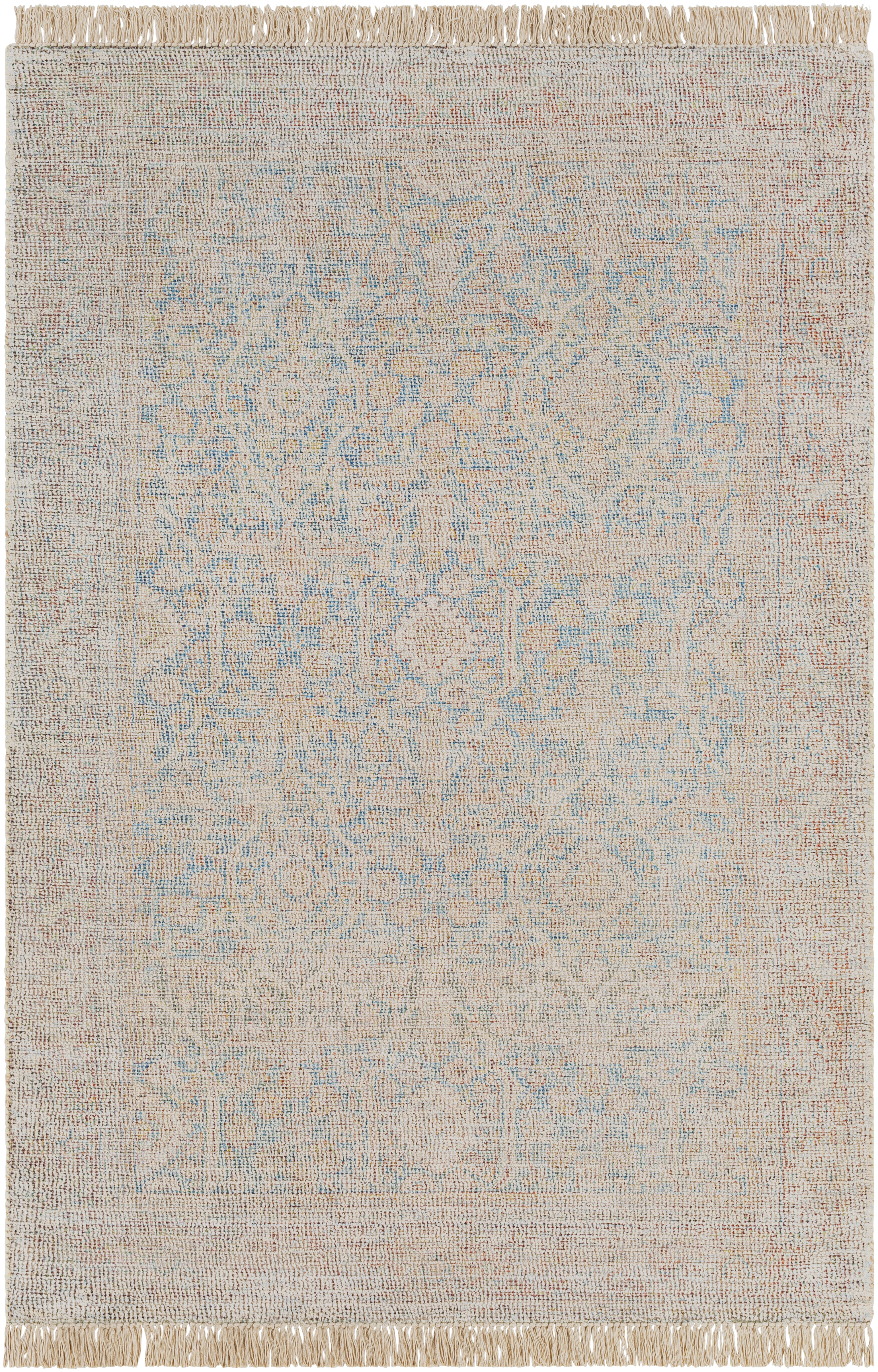 Amasya 36 X 24 inch Blue Rug in 2 x 3, Rectangle