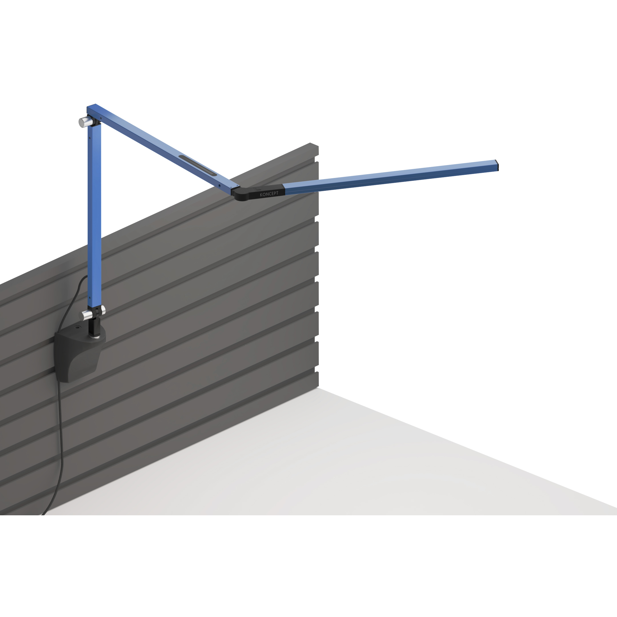 Koncept AR3100-WD-BLU-SLT Z-Bar Mini LED 2 inch Blue Slatwall Mount ...