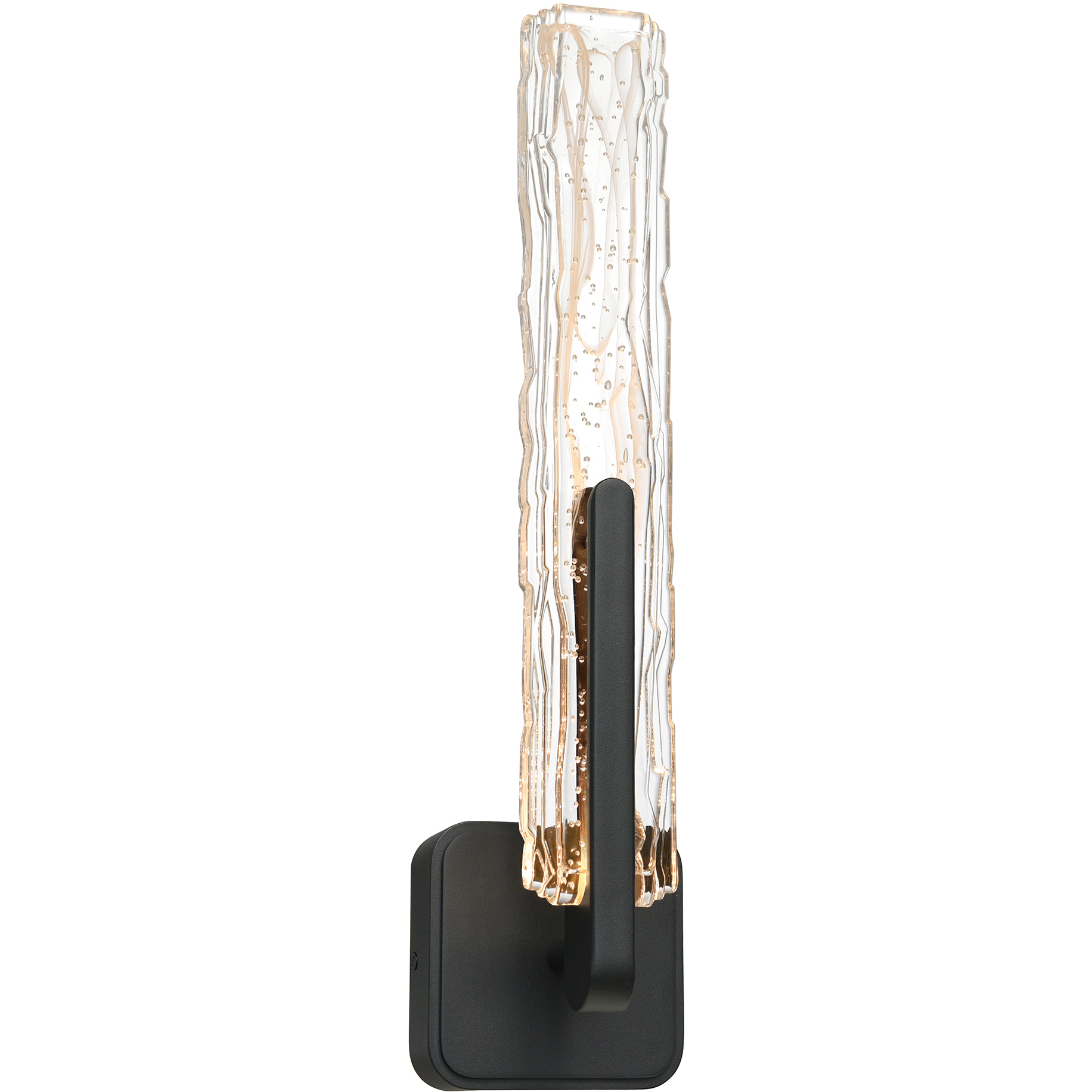 Curva LED 19 inch Sand Black Indoor-Outdoor Wall Light
