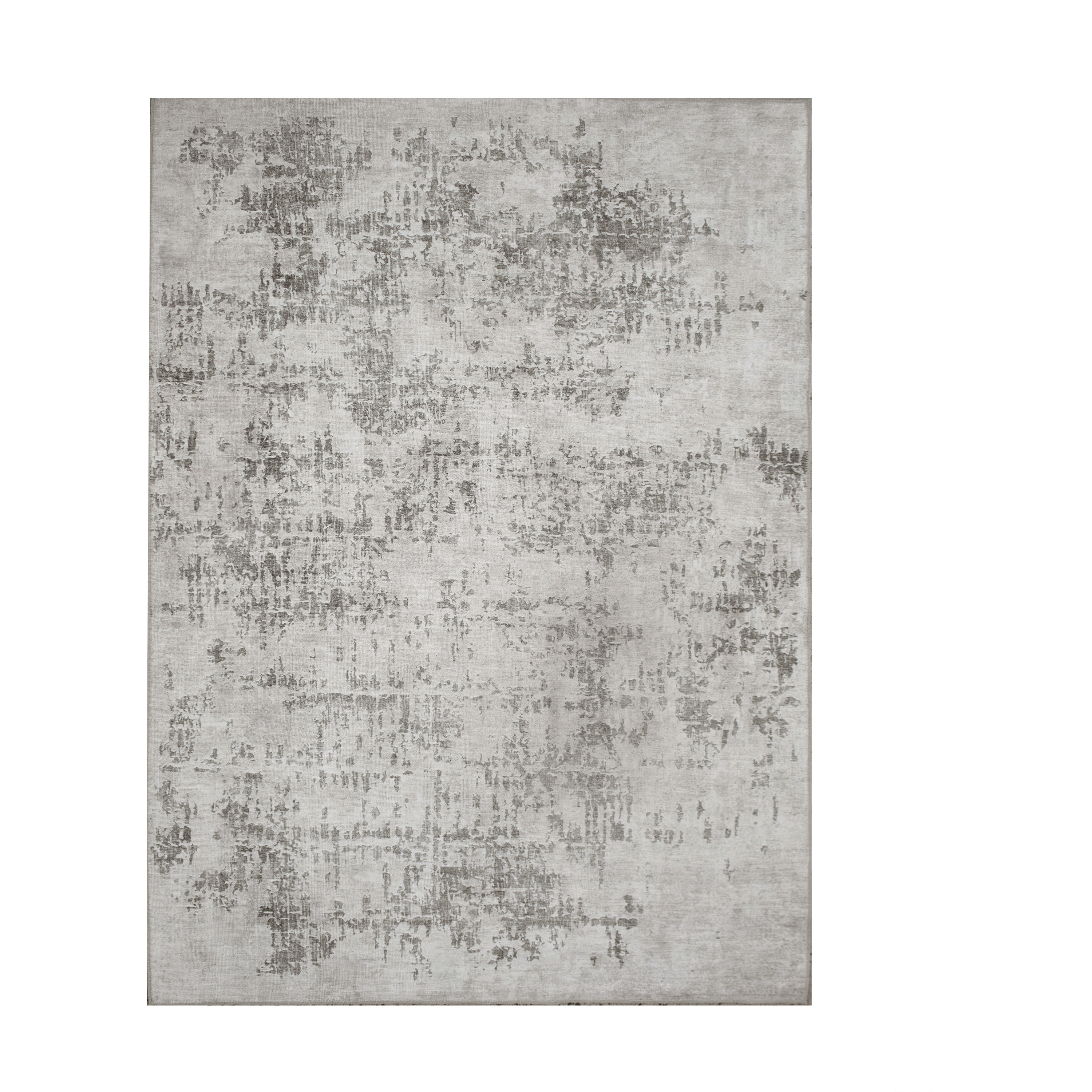 Chloe 86.61 X 59.84 inch Grey/White Indoor Rug, 5ft x 7ft 3in