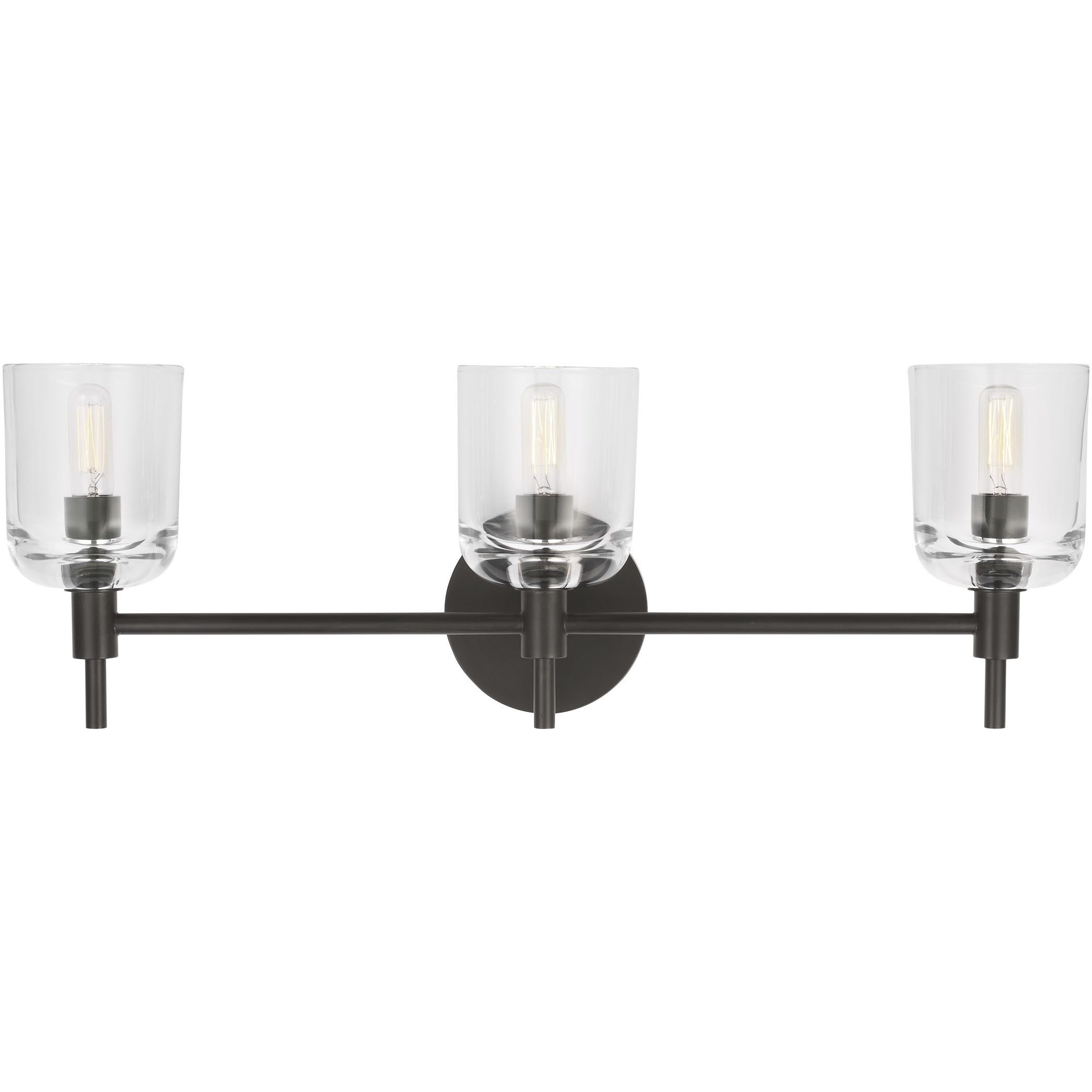 Thom Filicia Hartley 3 Light 24 inch Aged Iron Bath Vanity Wall Light