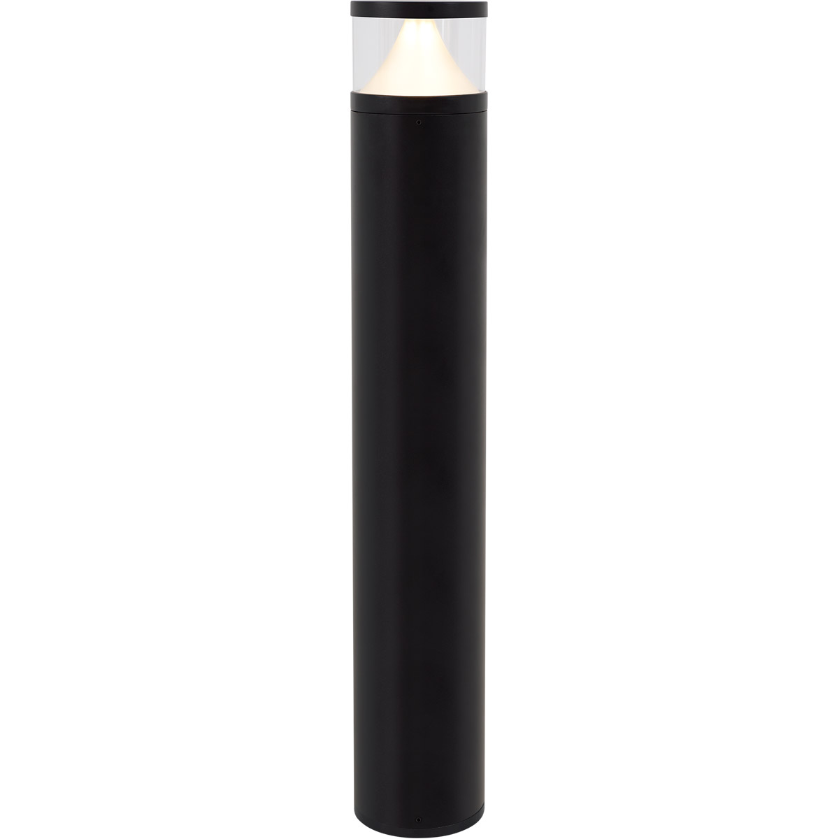 Sean Lavin Arkay Three 120 15.3 watt Black Outdoor Bollard in LED 80 CRI 4000K, GFCI, Integrated LED