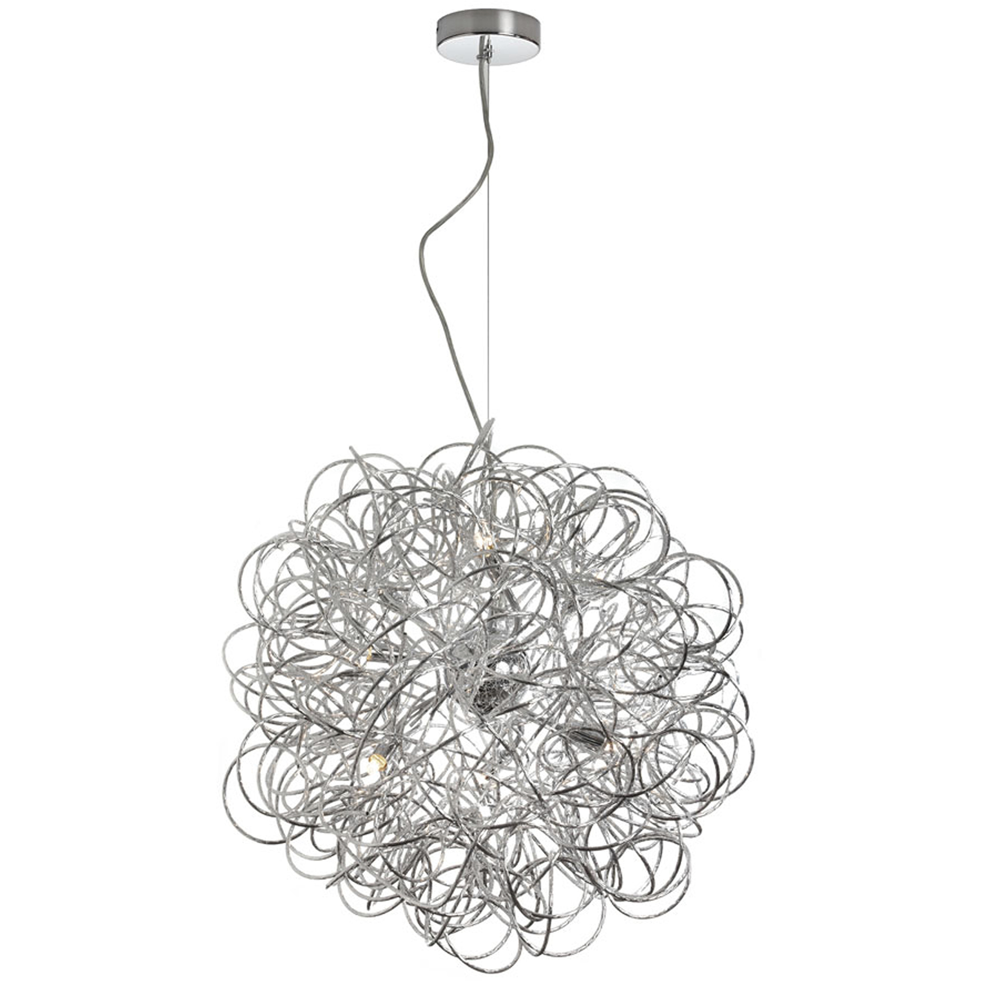 Baya LED 18 inch Polished Chrome Linear Pendant Ceiling Light