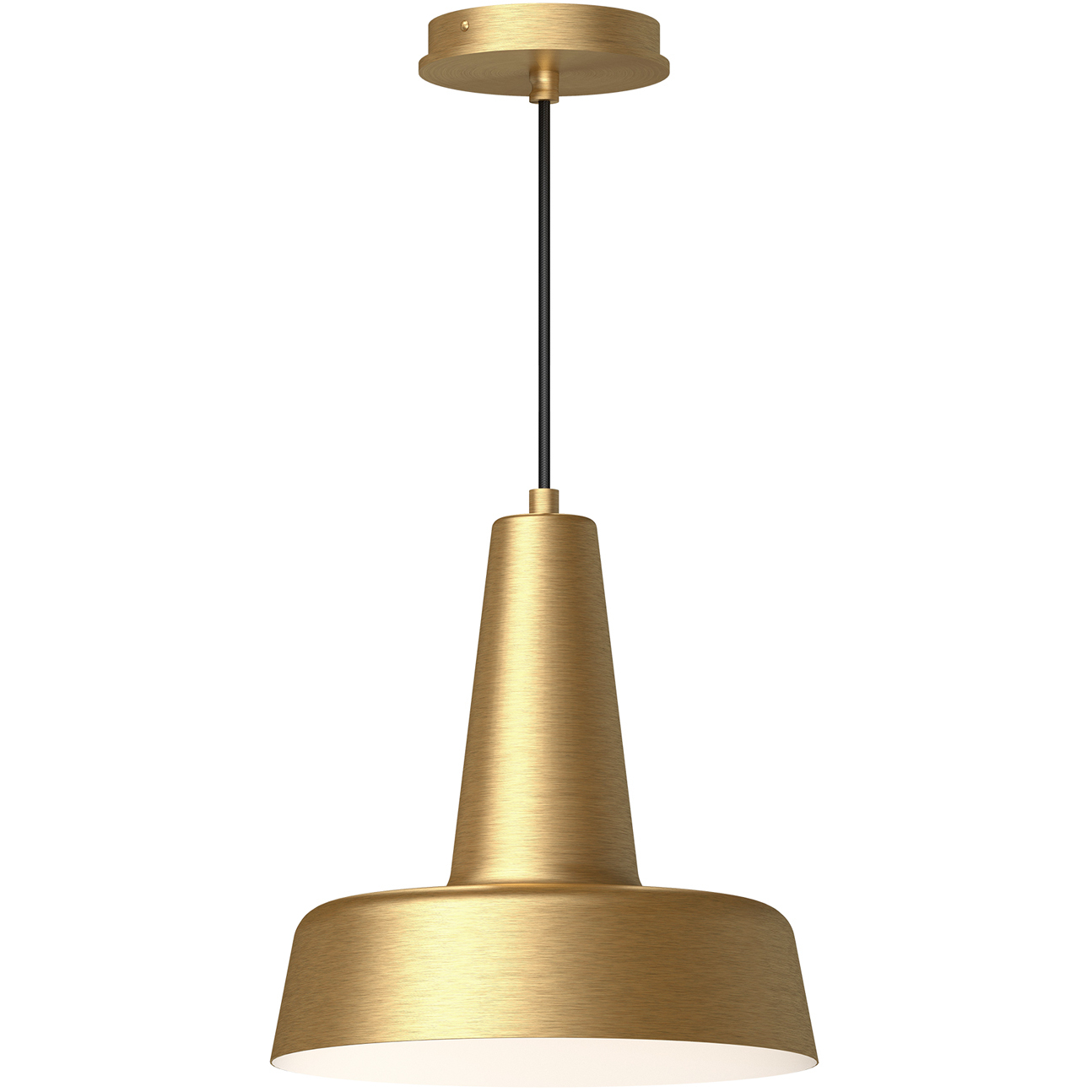 Alora Mood Juliana 1 Light 11.13 inch Brushed Gold Pendant Ceiling Light