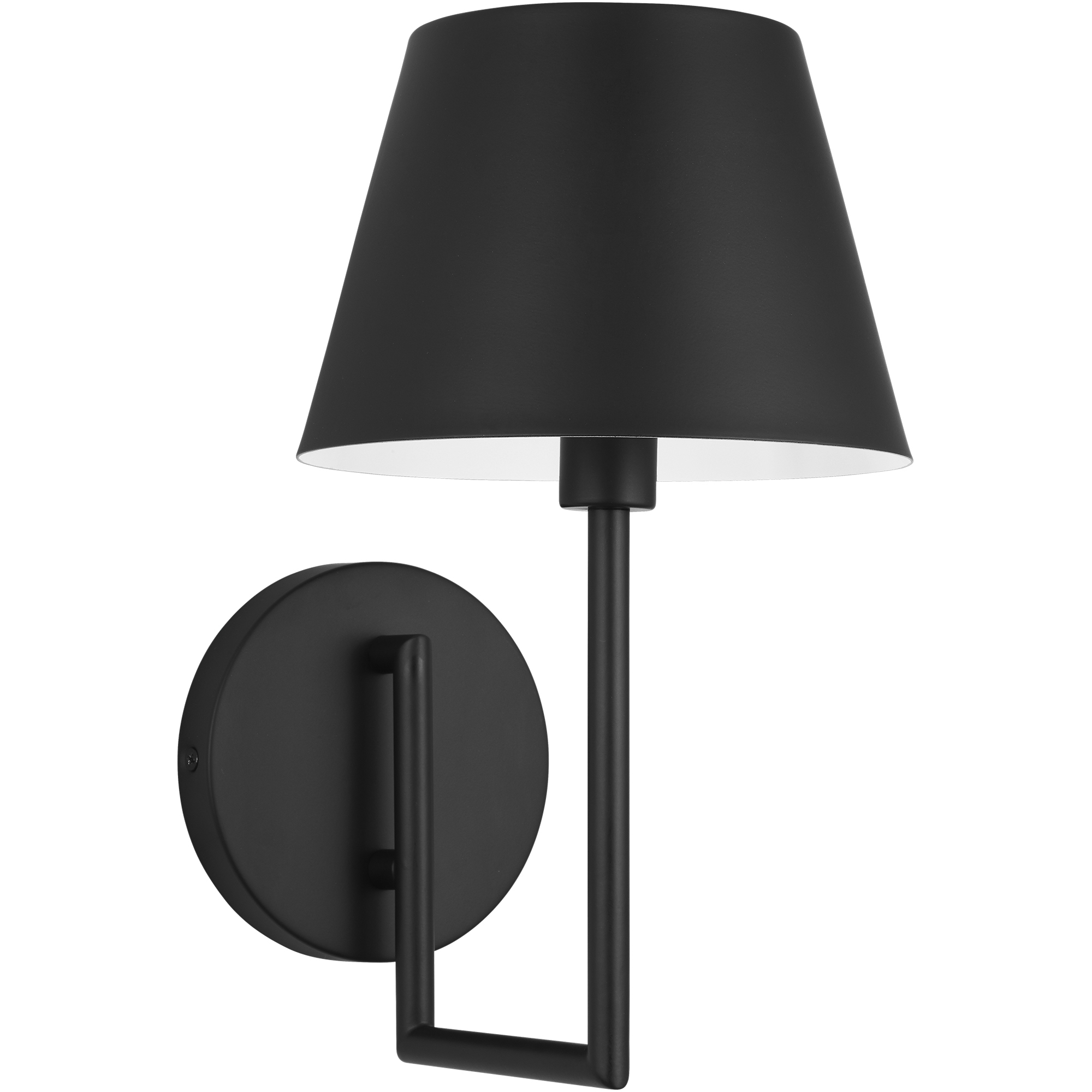 Drew & Jonathan Ender 1 Light 7 inch Midnight Black Sconce Wall Light, Small