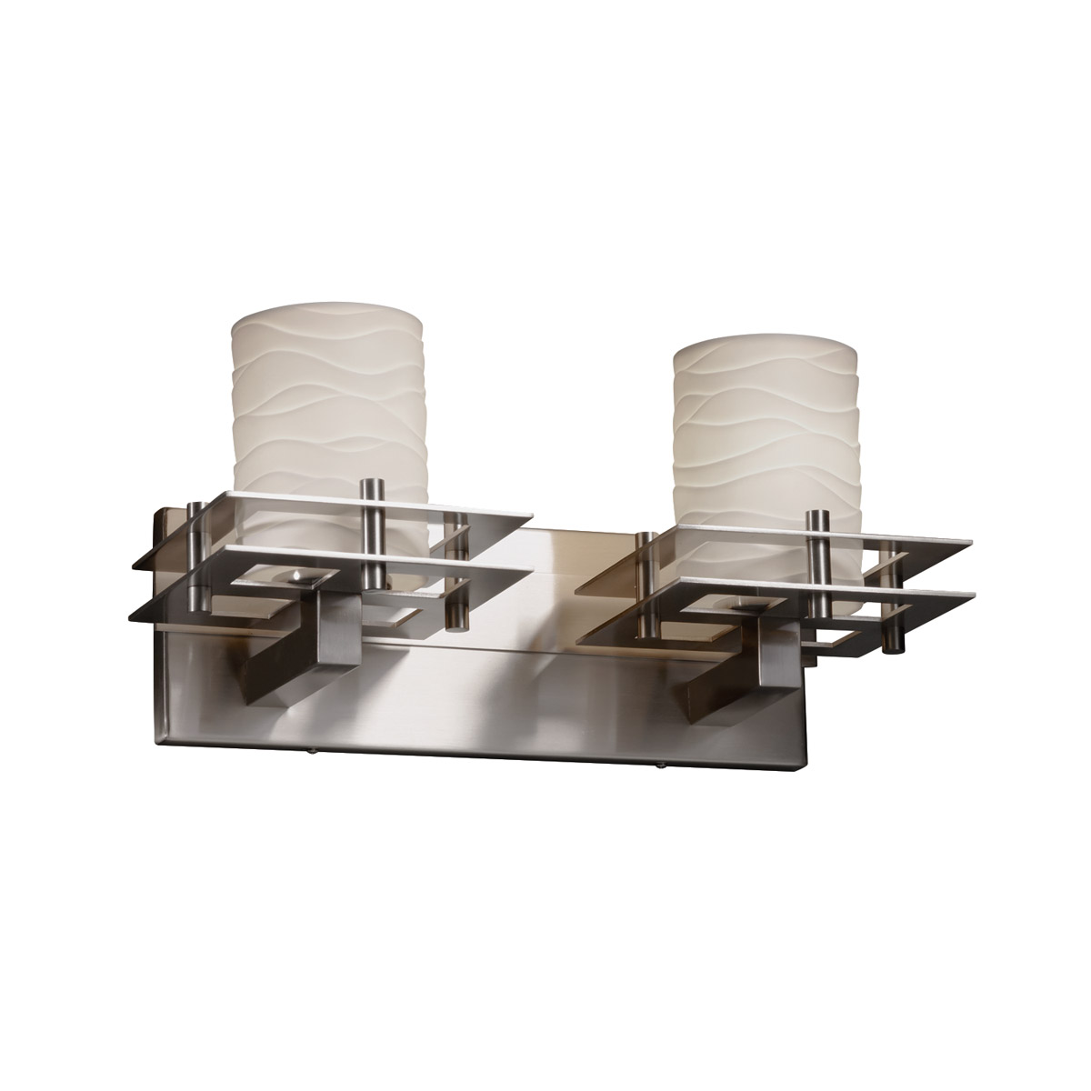 Limoges LED 16.5 inch Polished Chrome Bath Bar Wall Light in 1400 Lm LED, Pleats, Metropolis