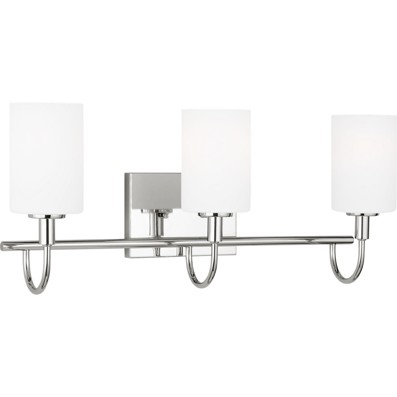 Oak Moore 3 Light 23.88 inch Chrome Bath Vanity Wall Light