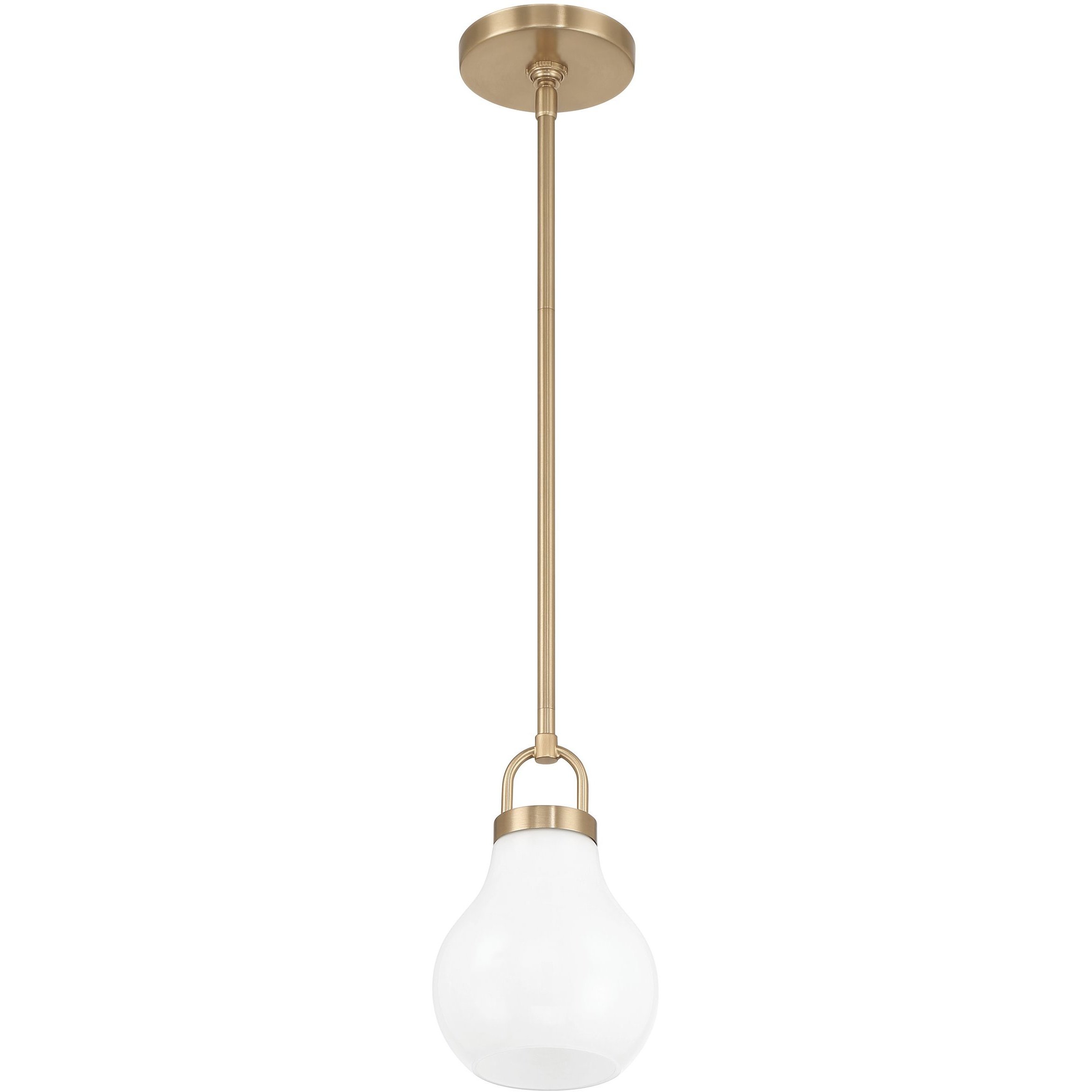 Mansfield 1 Light 6 inch Champagne Gold Pendant Ceiling Light