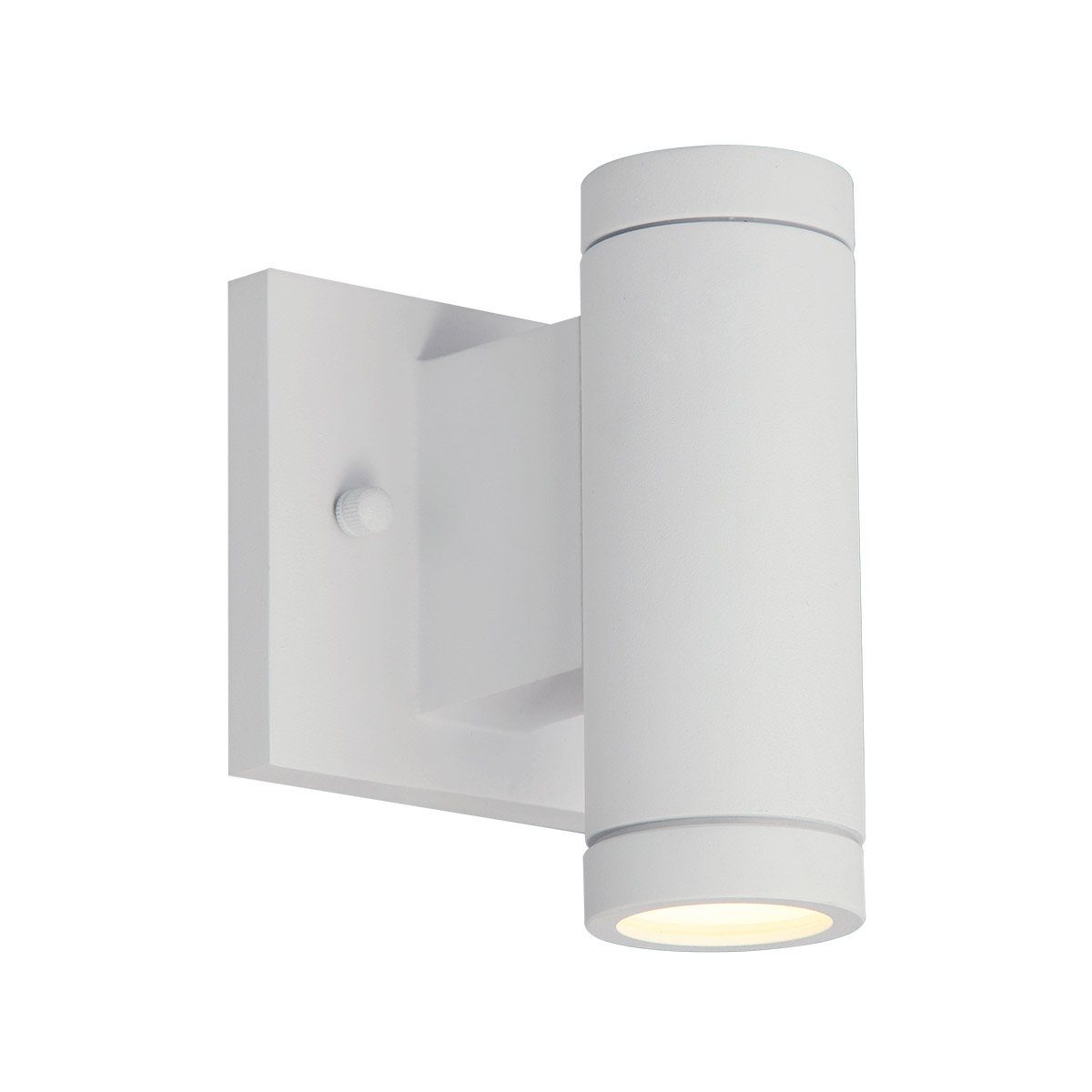EVOLV LED 6.5 inch Matte White Outdoor Wall Sconce