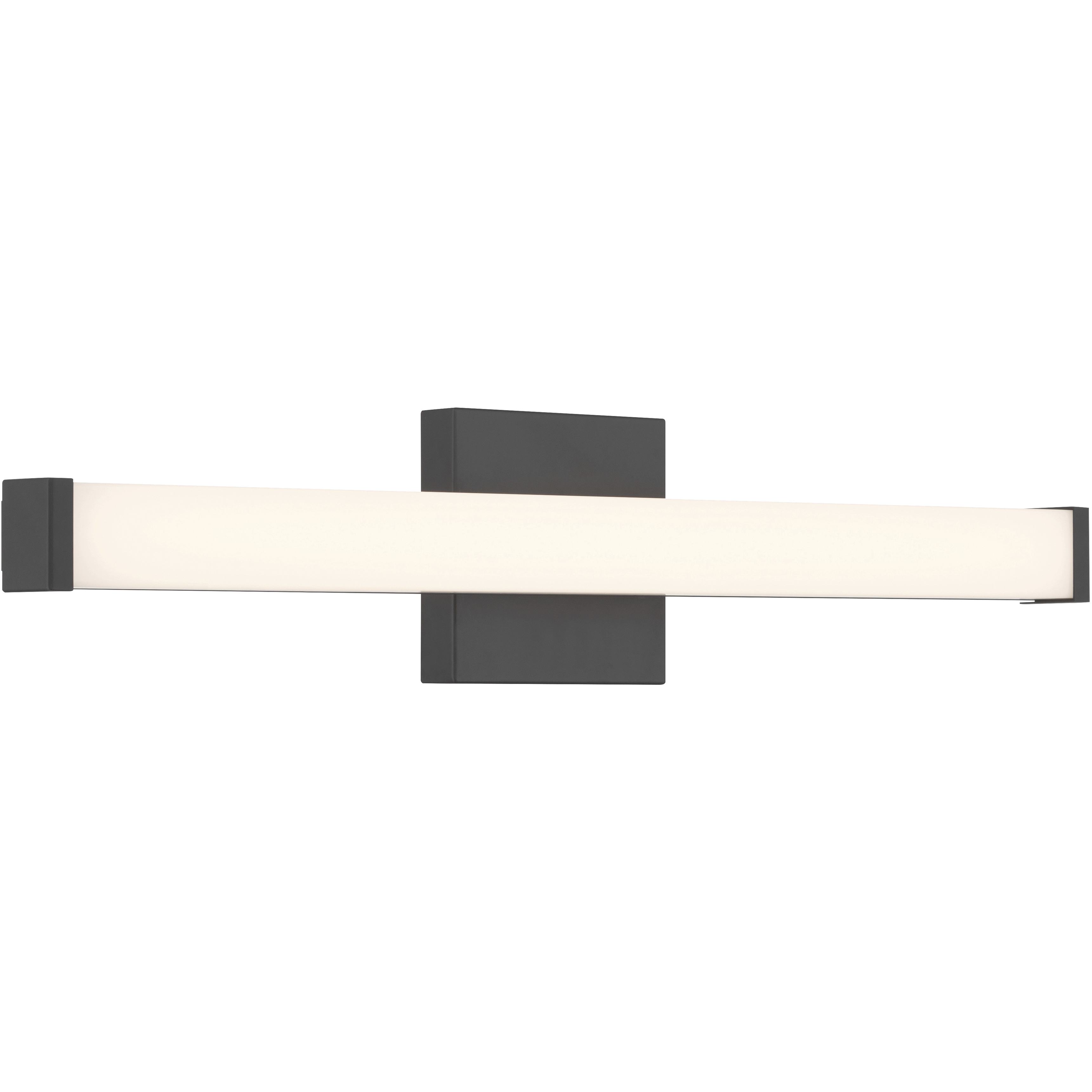 Maxx 24 inch Matte Black Vanity/Bath Bar Wall Light